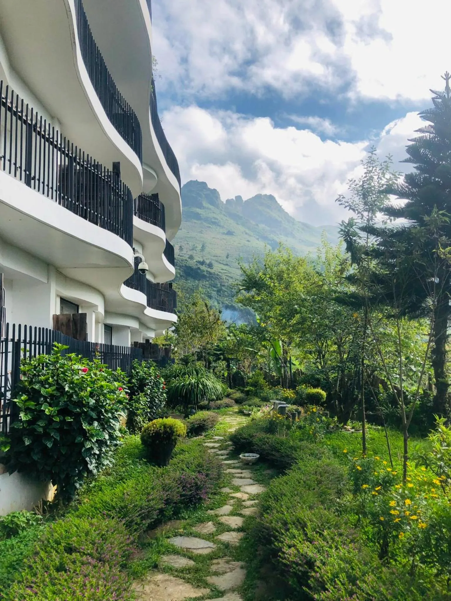 Garden in Pao's Sapa Leisure Hotel