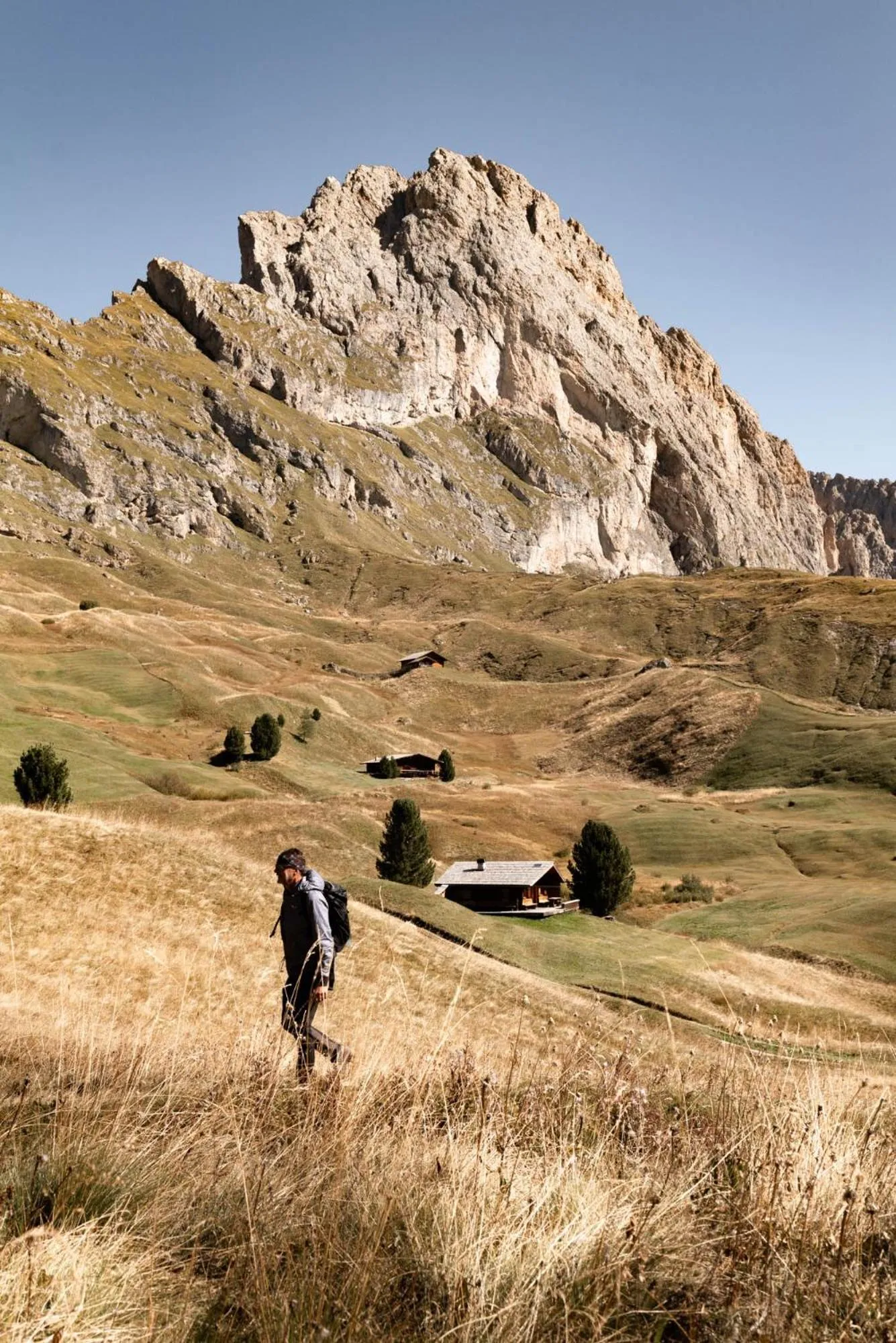 Natural landscape in Gardena Grödnerhof - Hotel & Spa