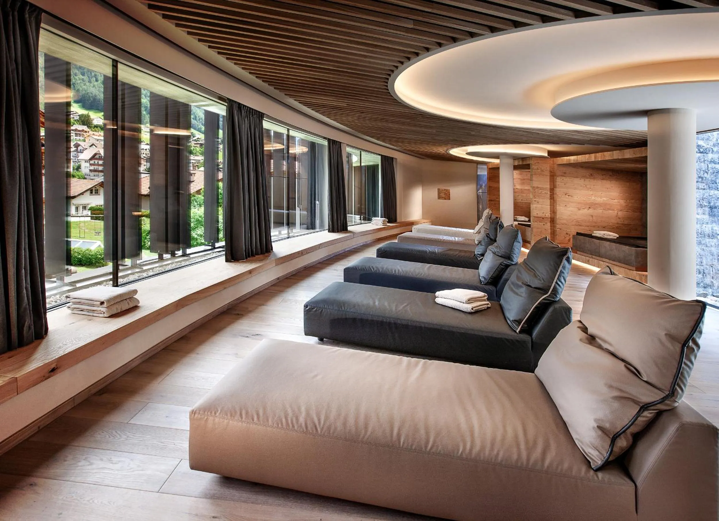 Spa and wellness centre/facilities in Gardena Grödnerhof - Hotel & Spa