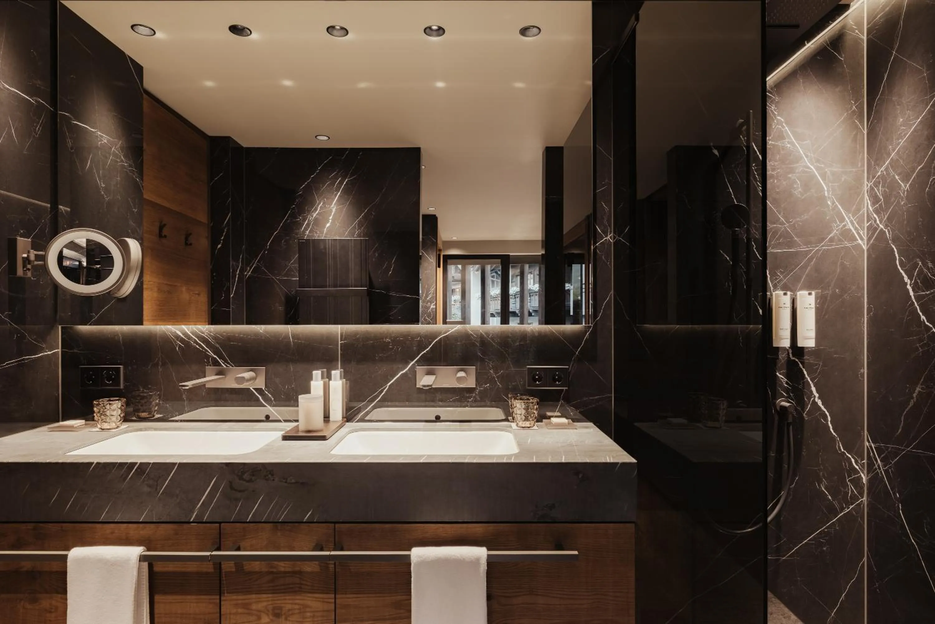 Bathroom in Gardena Grödnerhof - Hotel & Spa