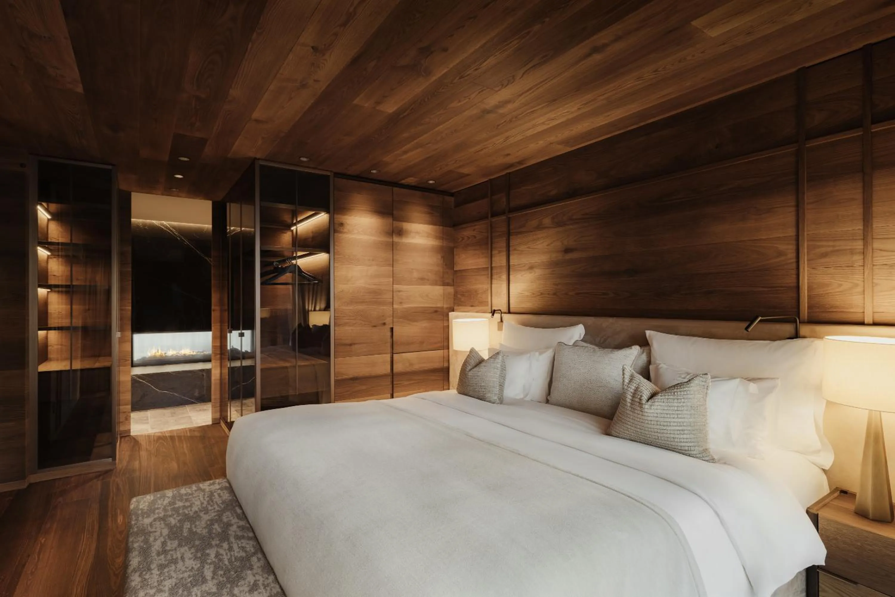 Bedroom, Bed in Gardena Grödnerhof - Hotel & Spa