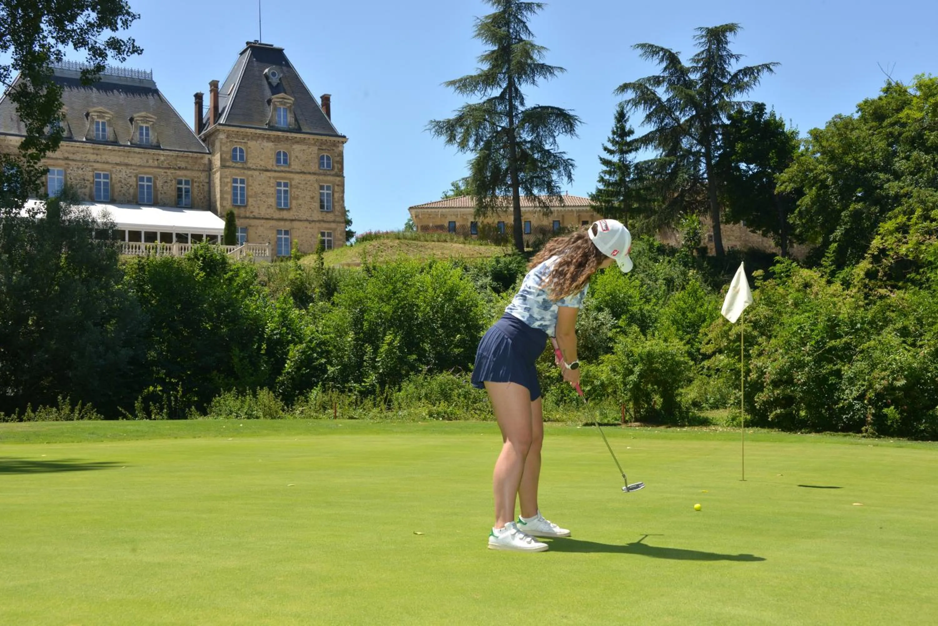 Golfcourse in Best Western Golf d'Albon