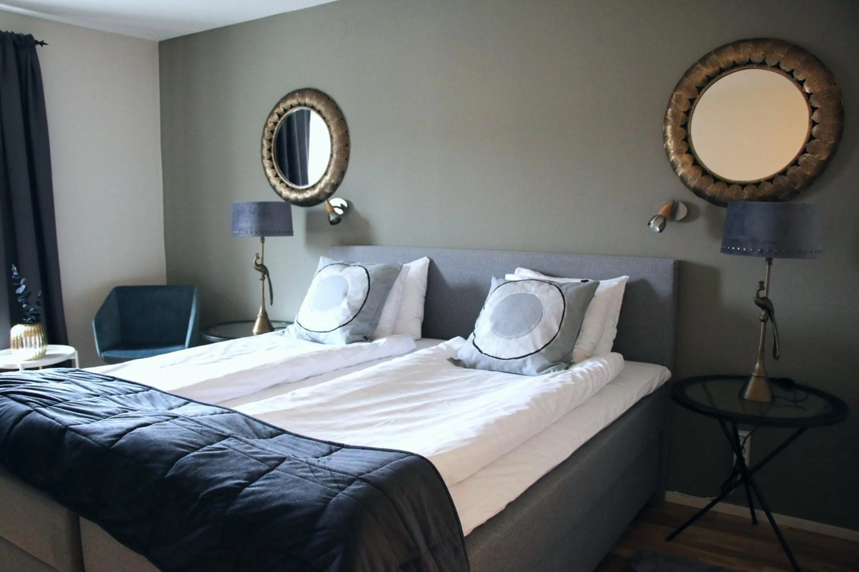 Bed in Hotel Carlshamn