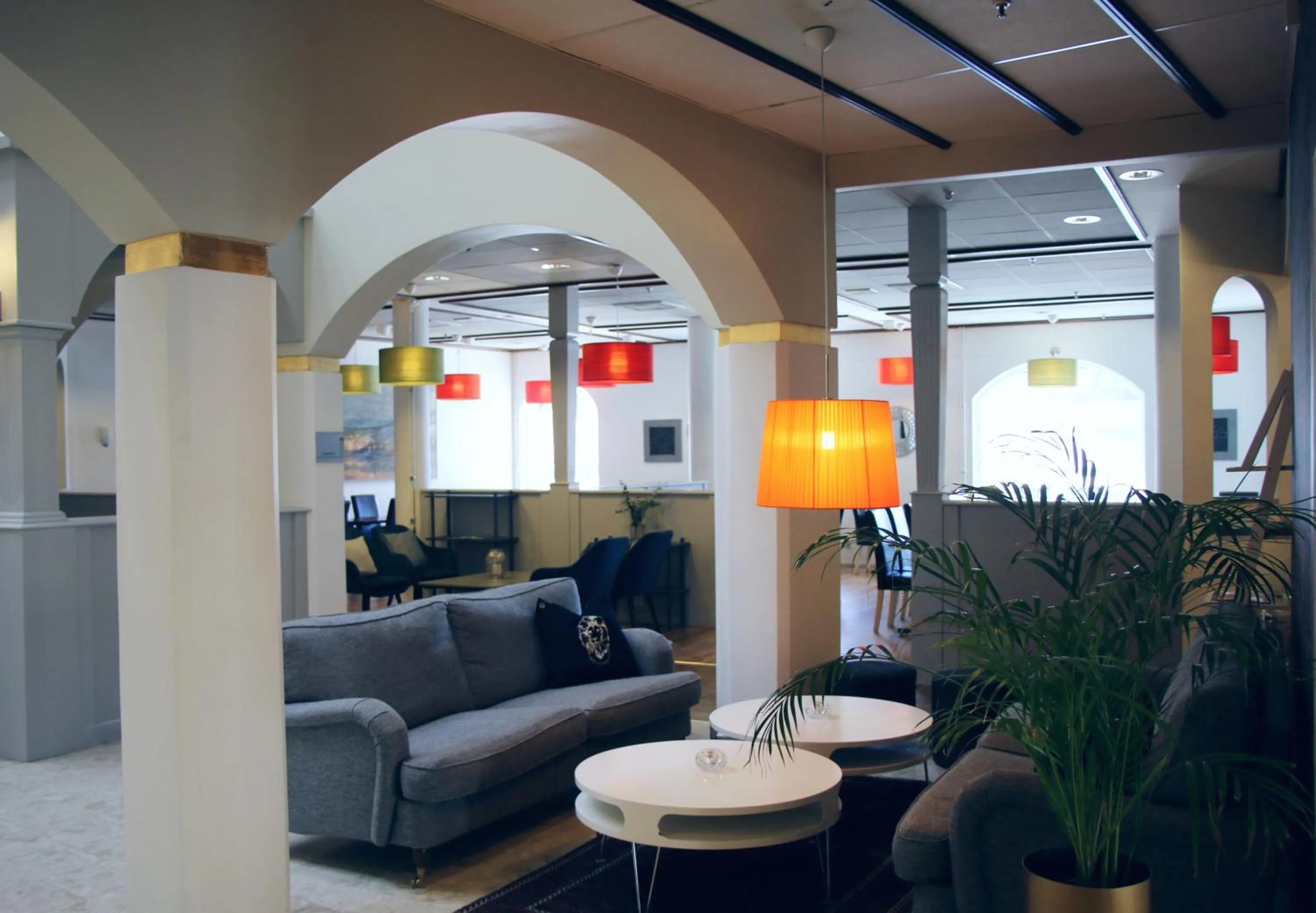 Lobby or reception in Hotel Carlshamn