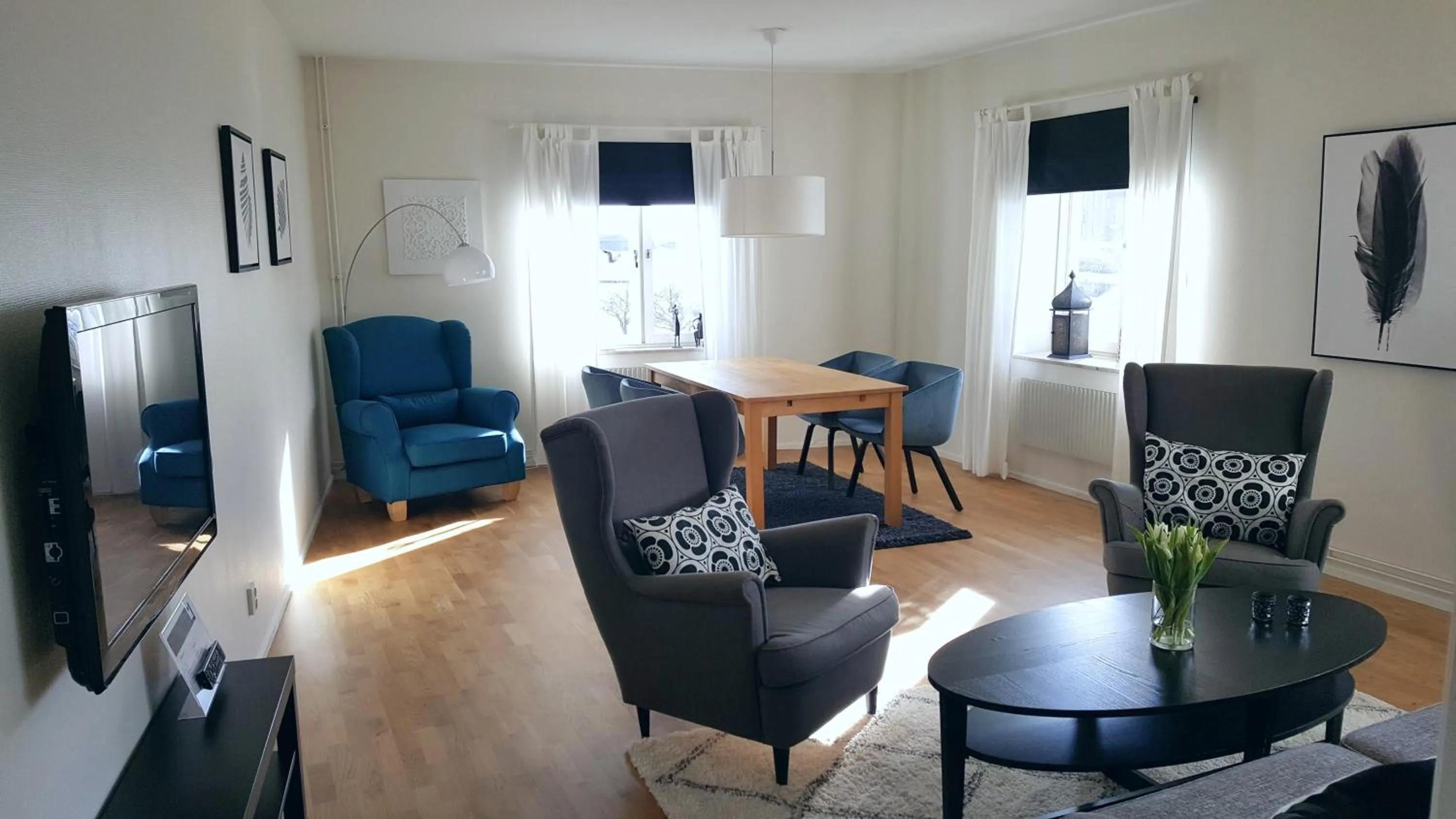 Living room in Hotel Carlshamn