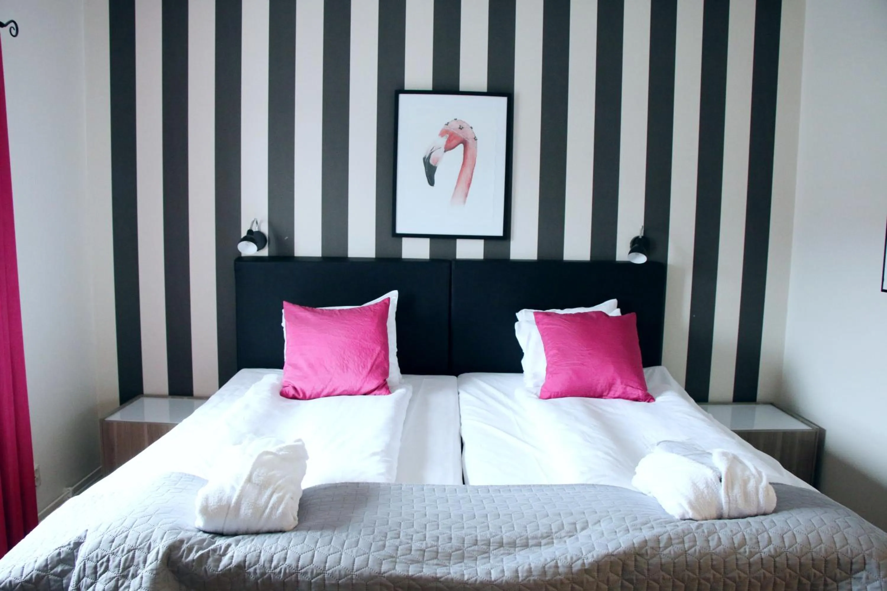 Bed in Hotel Carlshamn