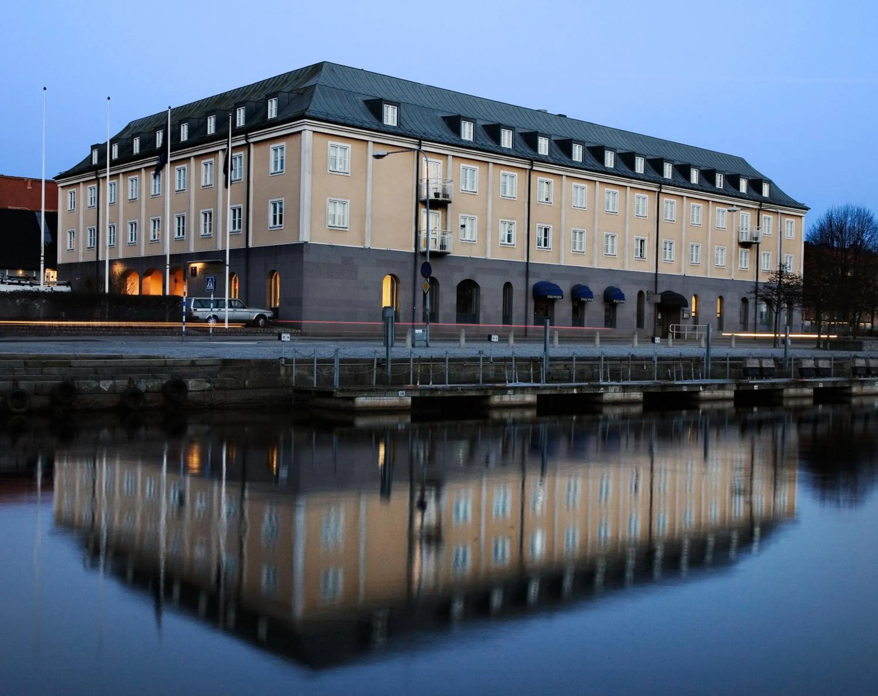 Bird's eye view in Hotel Carlshamn