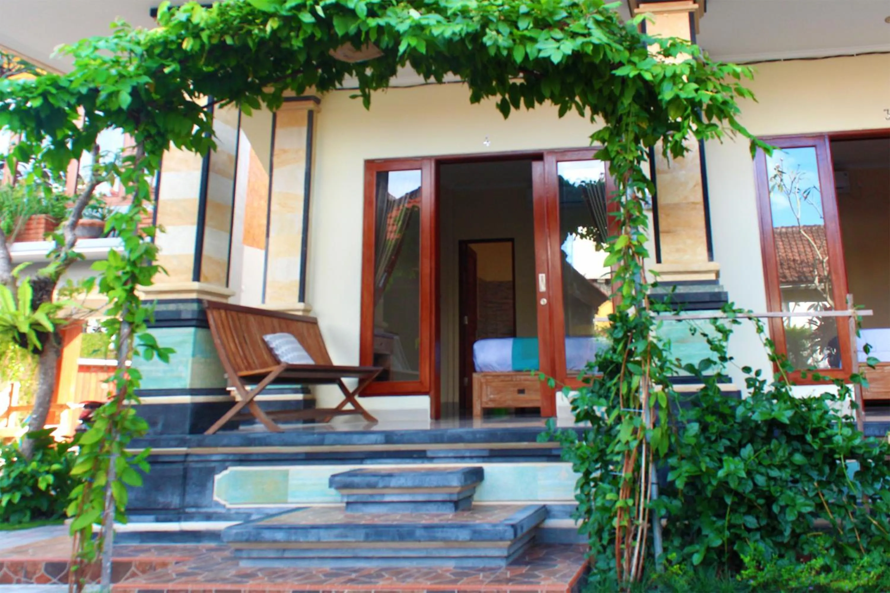 Balcony/Terrace in CR Tris Rooms Seminyak