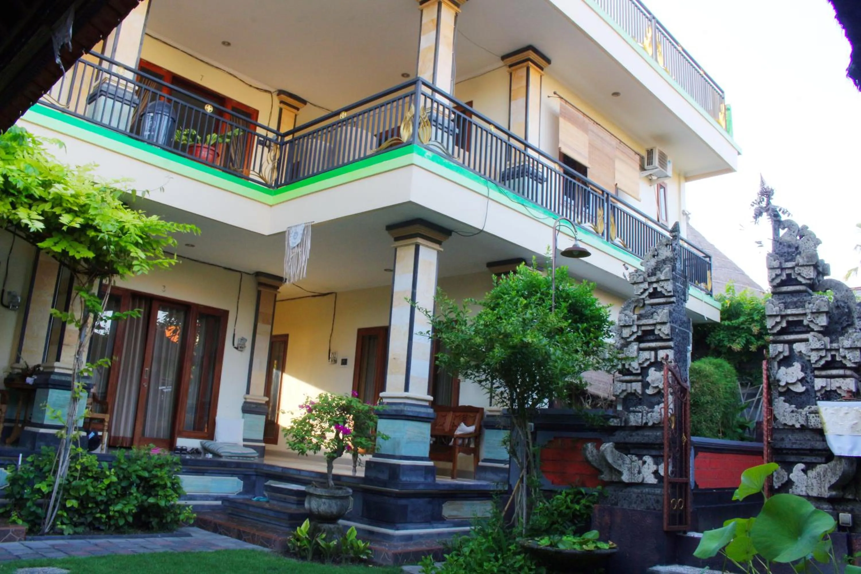 Floor plan in CR Tris Rooms Seminyak