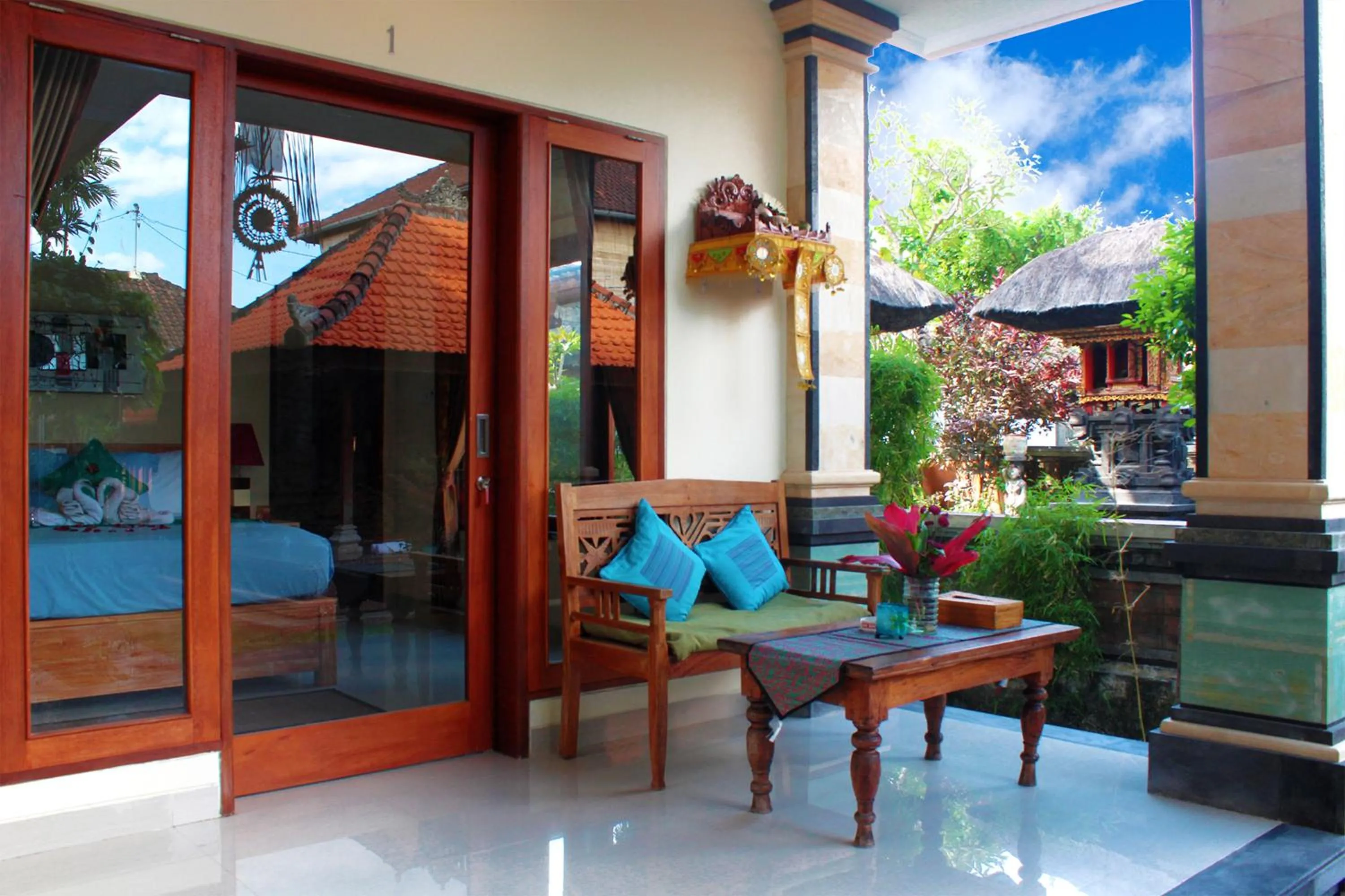 Balcony/Terrace in CR Tris Rooms Seminyak