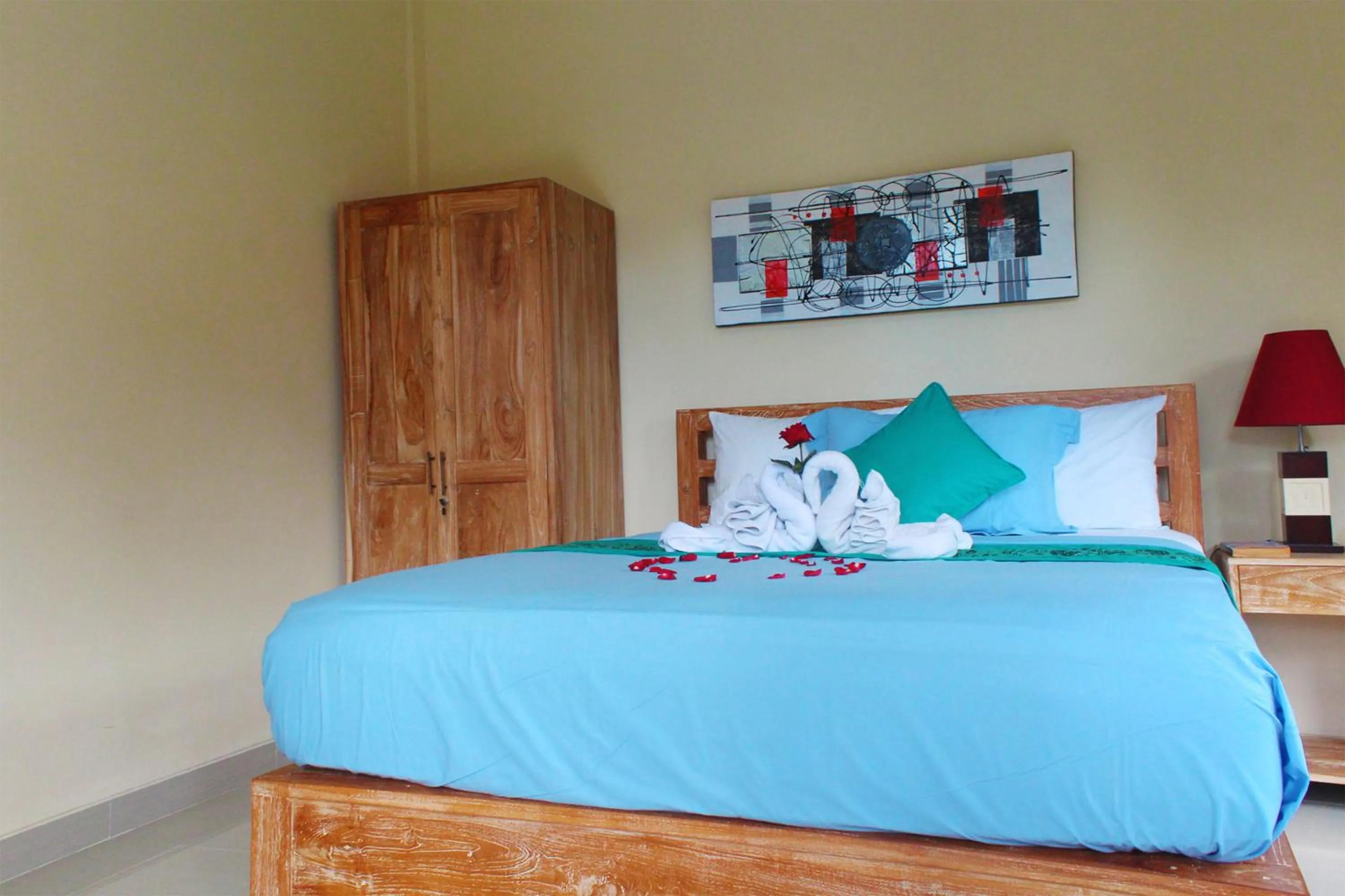 Bedroom, Bed in CR Tris Rooms Seminyak