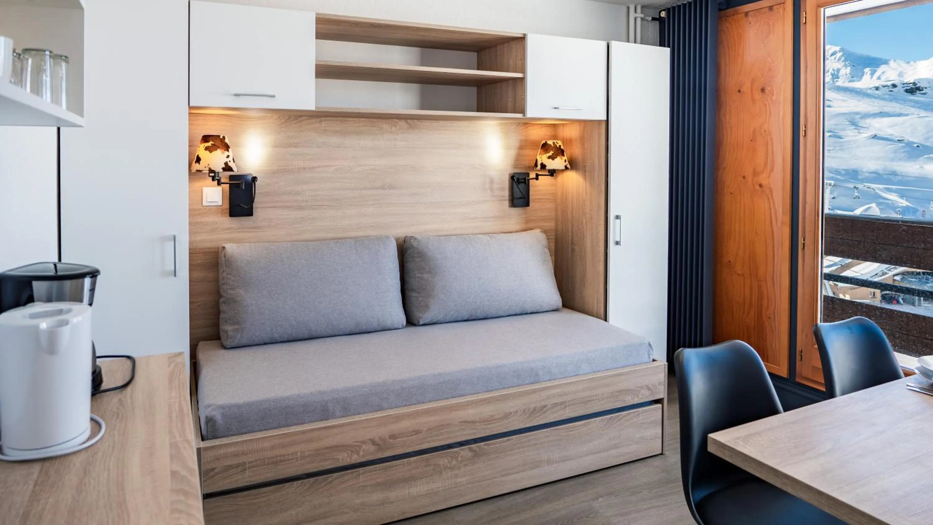 Bed in Résidence Odalys Tourotel