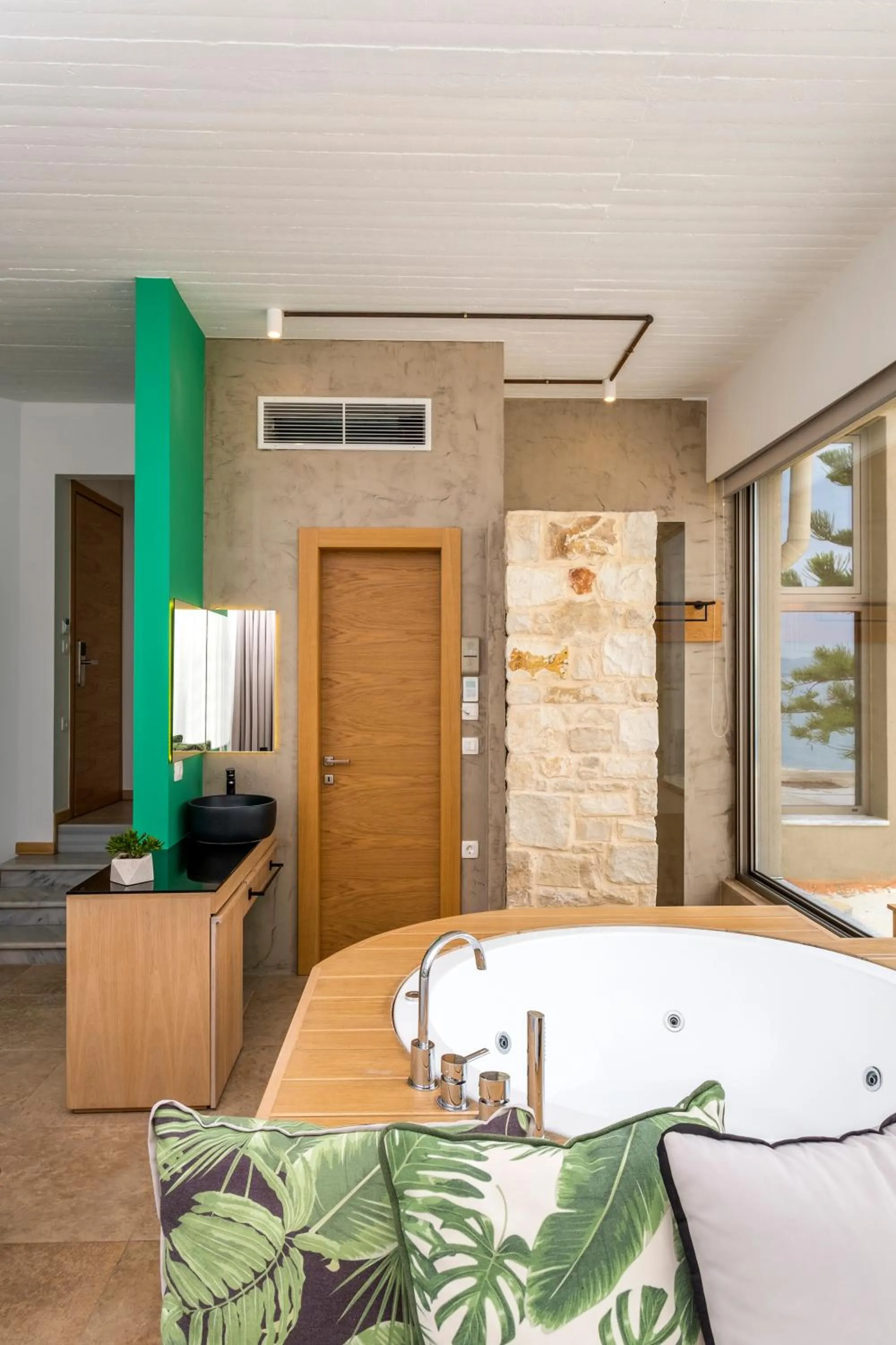 Sea view in Kalamaki Luxury Suites