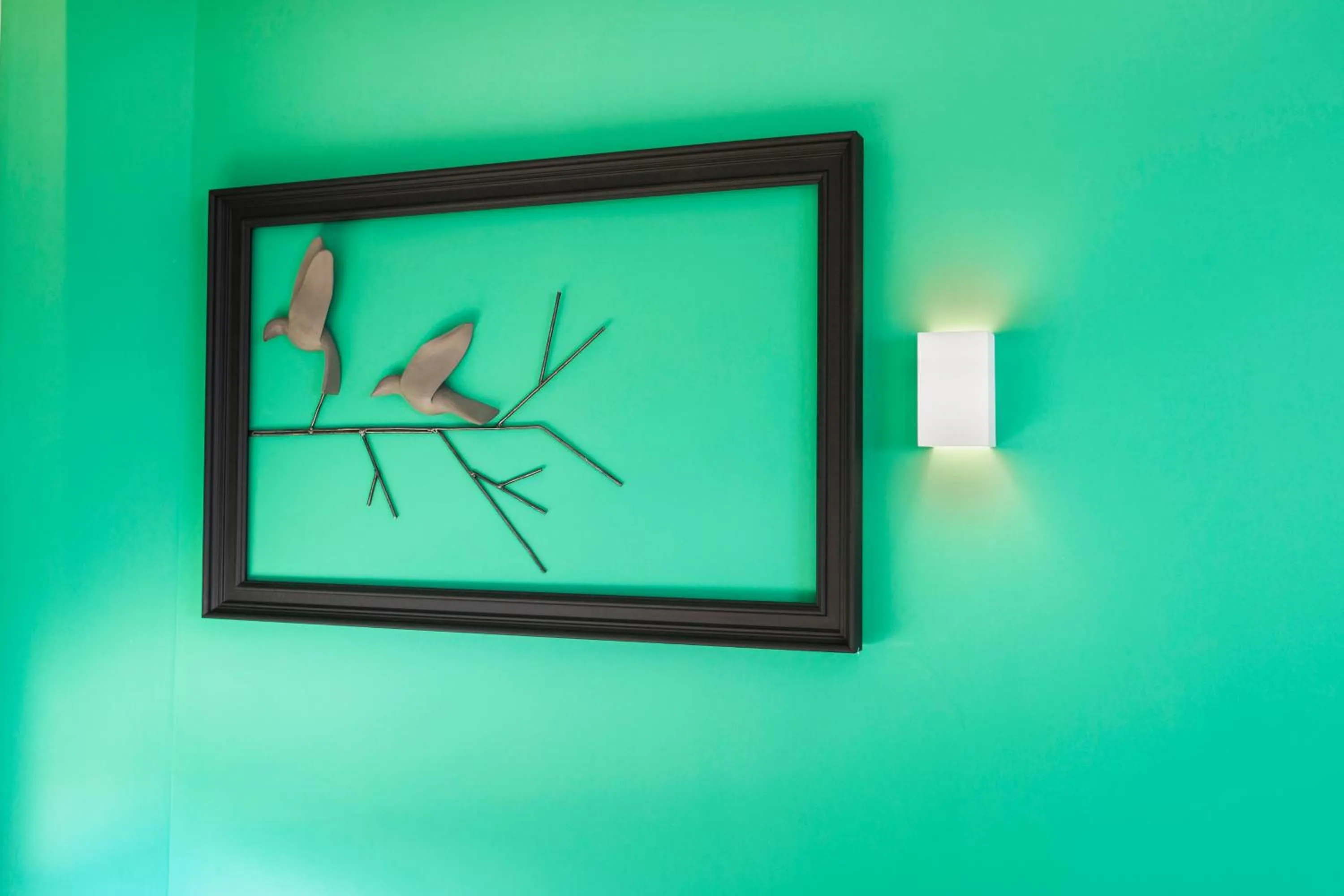 Decorative detail in Kalamaki Luxury Suites