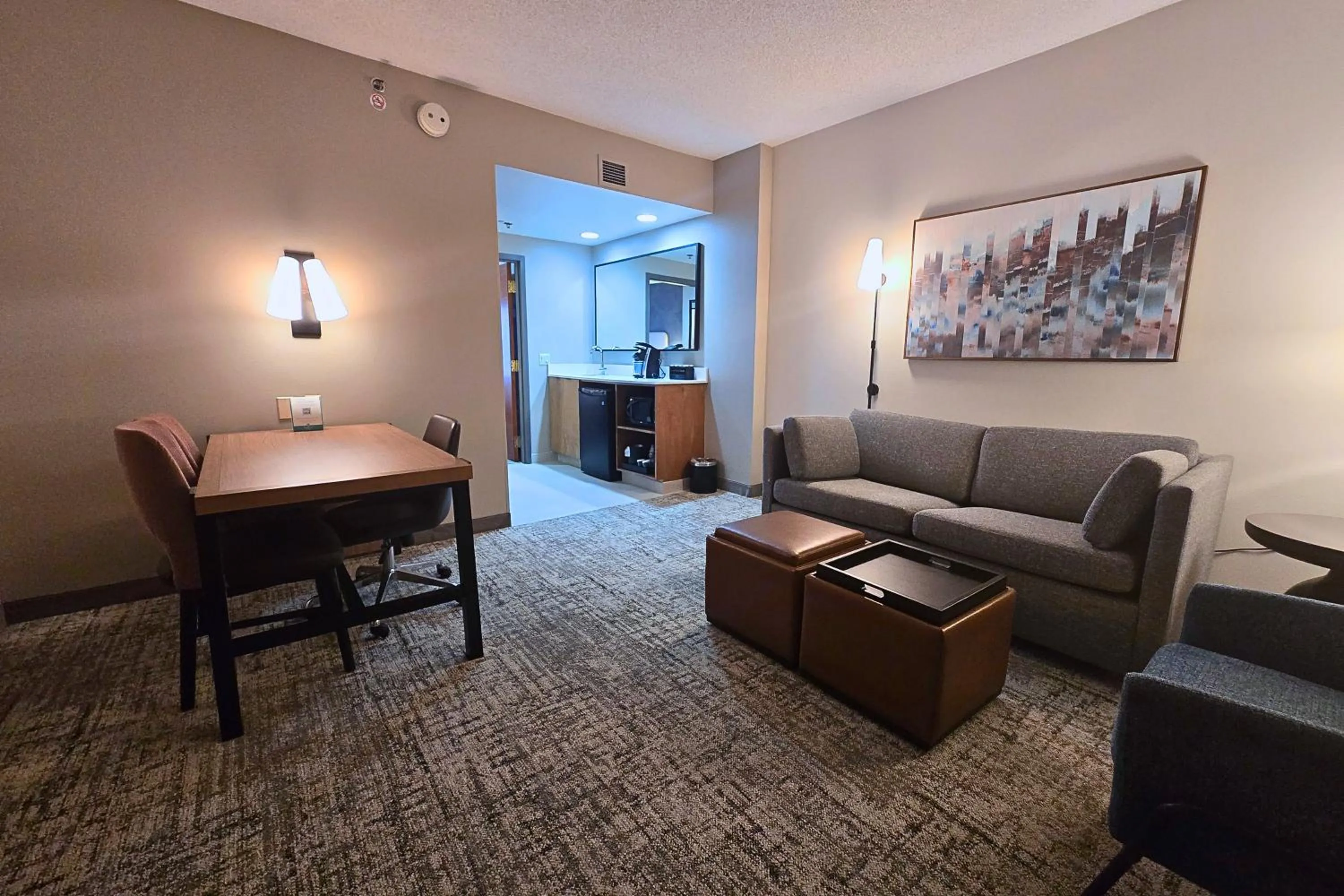 Living room in Embassy Suites by Hilton Franklin Cool Spring