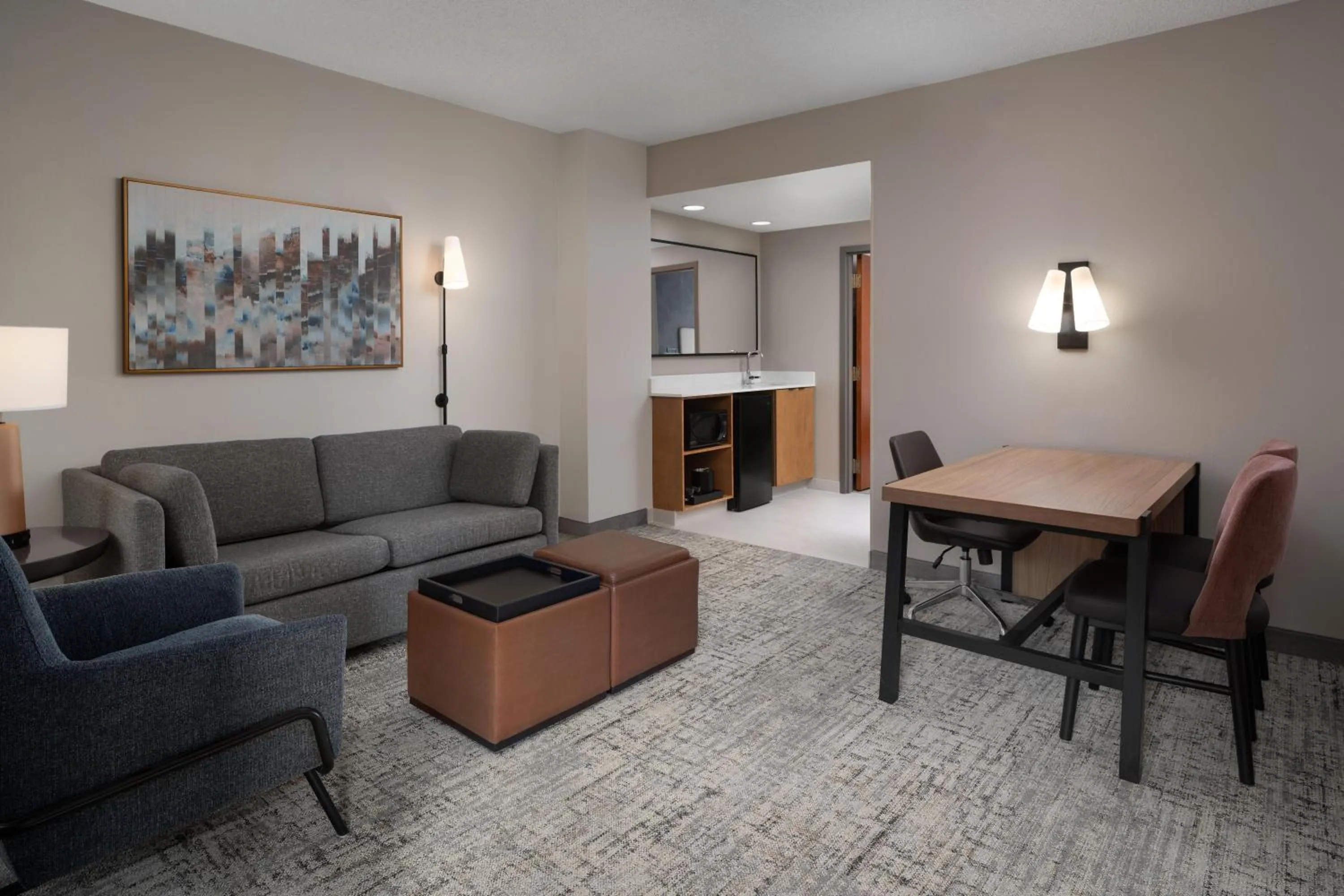 Living room in Embassy Suites by Hilton Franklin Cool Spring