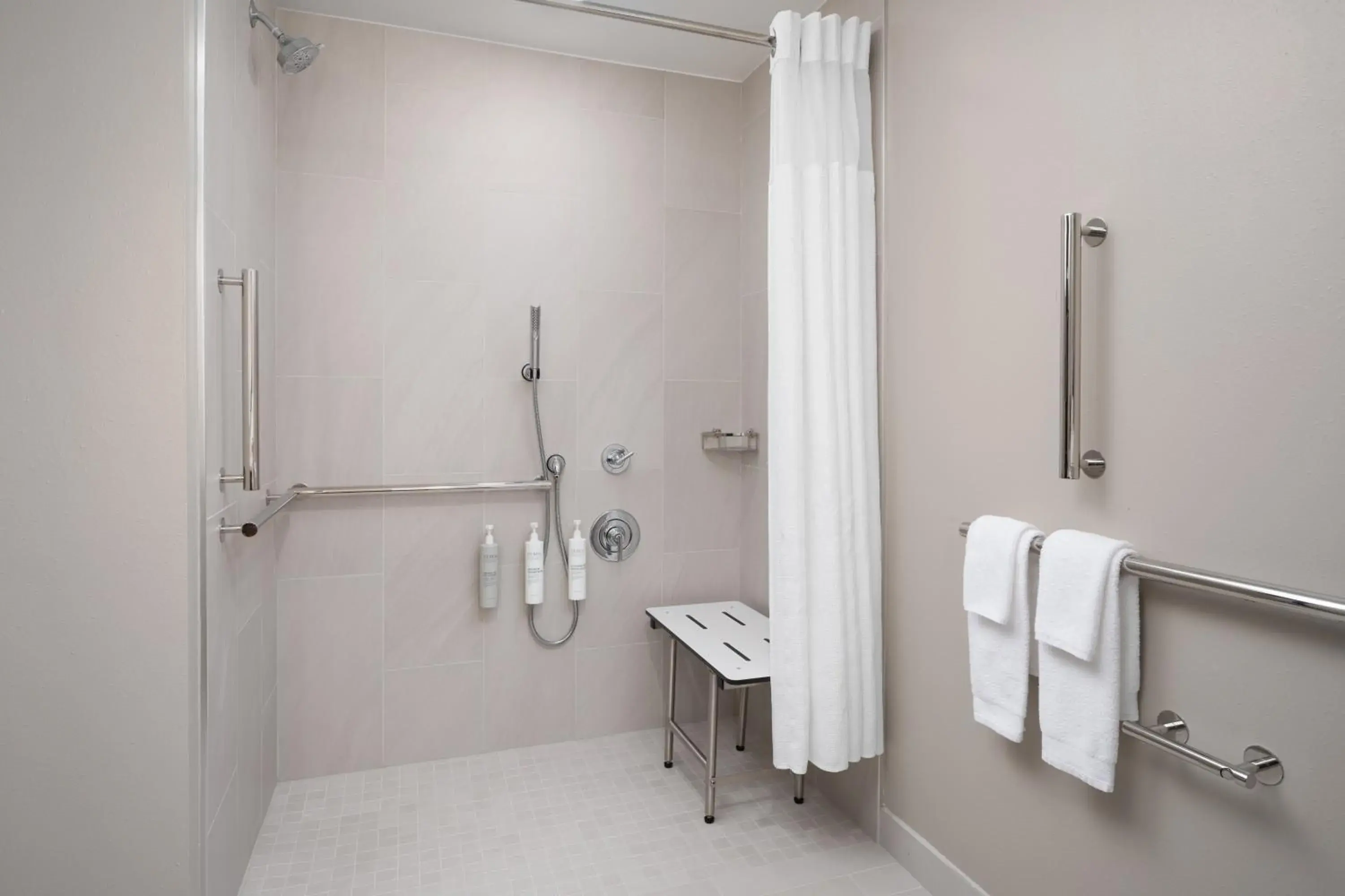 Bathroom in Embassy Suites by Hilton Franklin Cool Spring Bathroom in Embassy Suites by Hilton Franklin Cool Spring