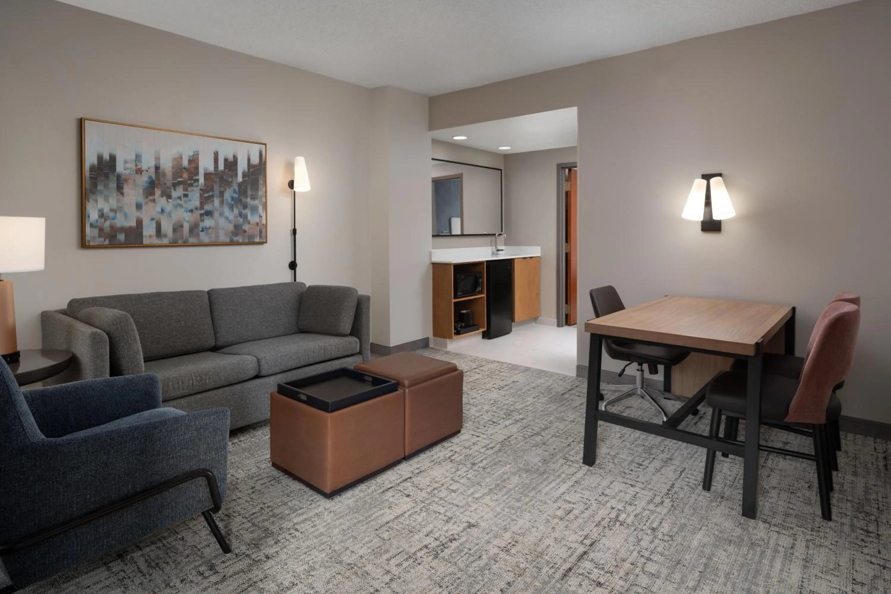 Living room in Embassy Suites by Hilton Franklin Cool Spring