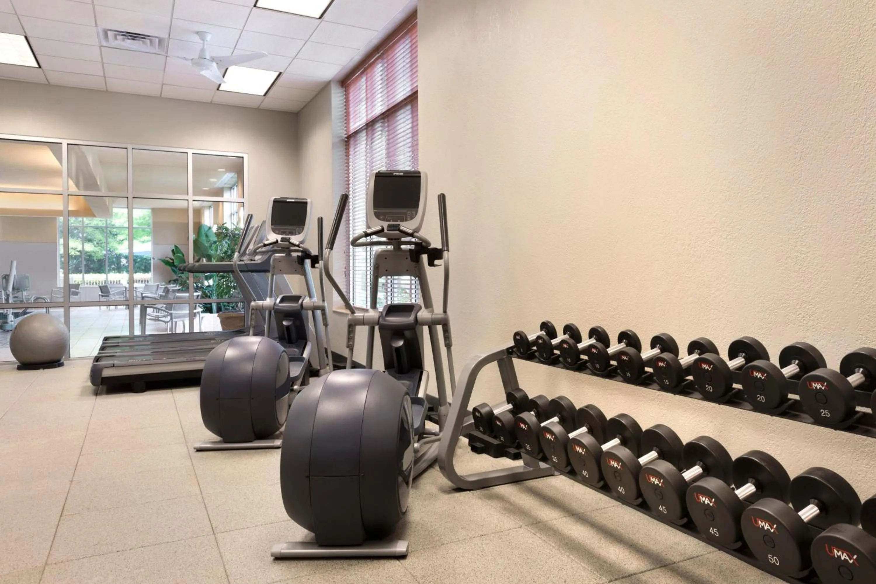 Fitness centre/facilities in Embassy Suites by Hilton Franklin Cool Spring