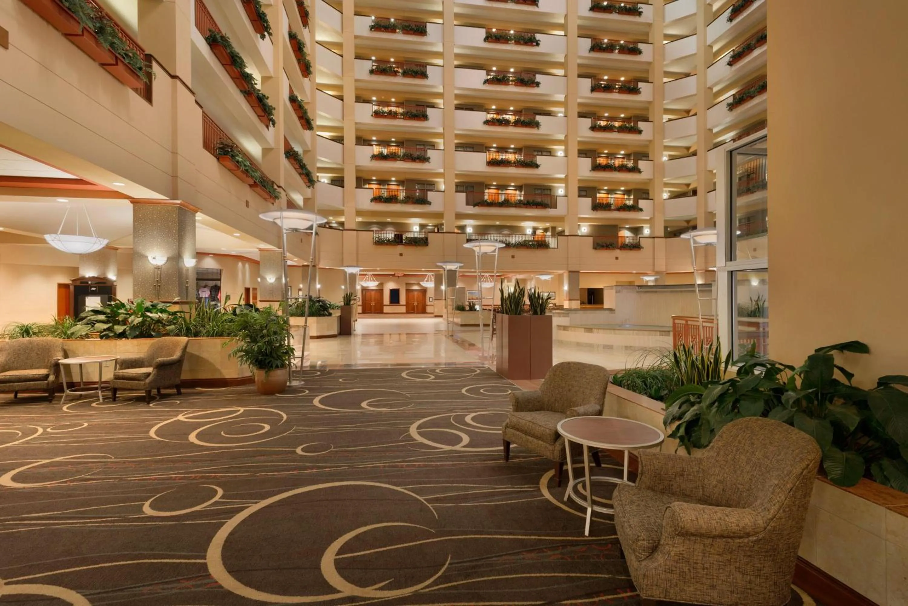 Lobby or reception in Embassy Suites by Hilton Franklin Cool Spring