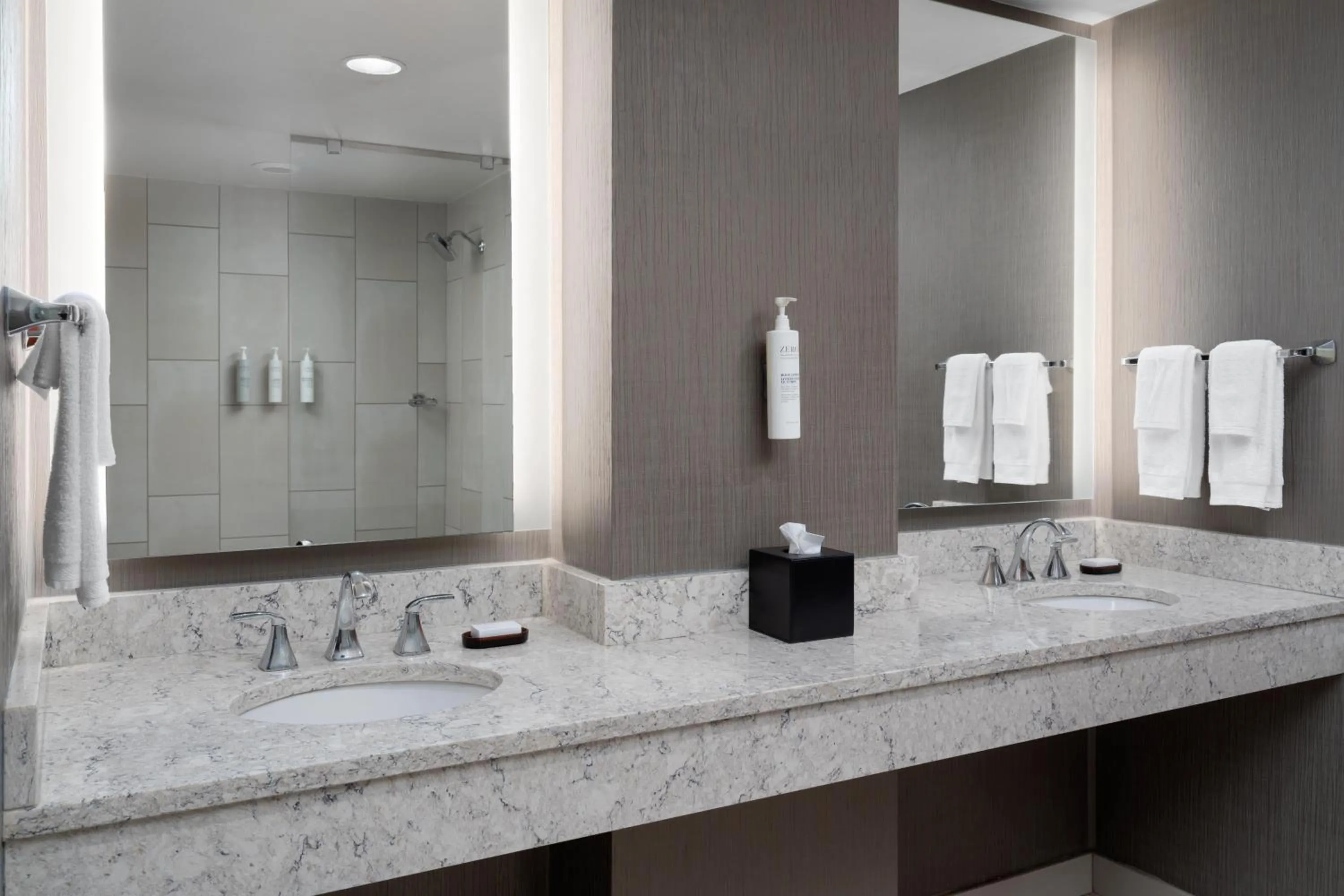 Bathroom in Embassy Suites by Hilton Franklin Cool Spring