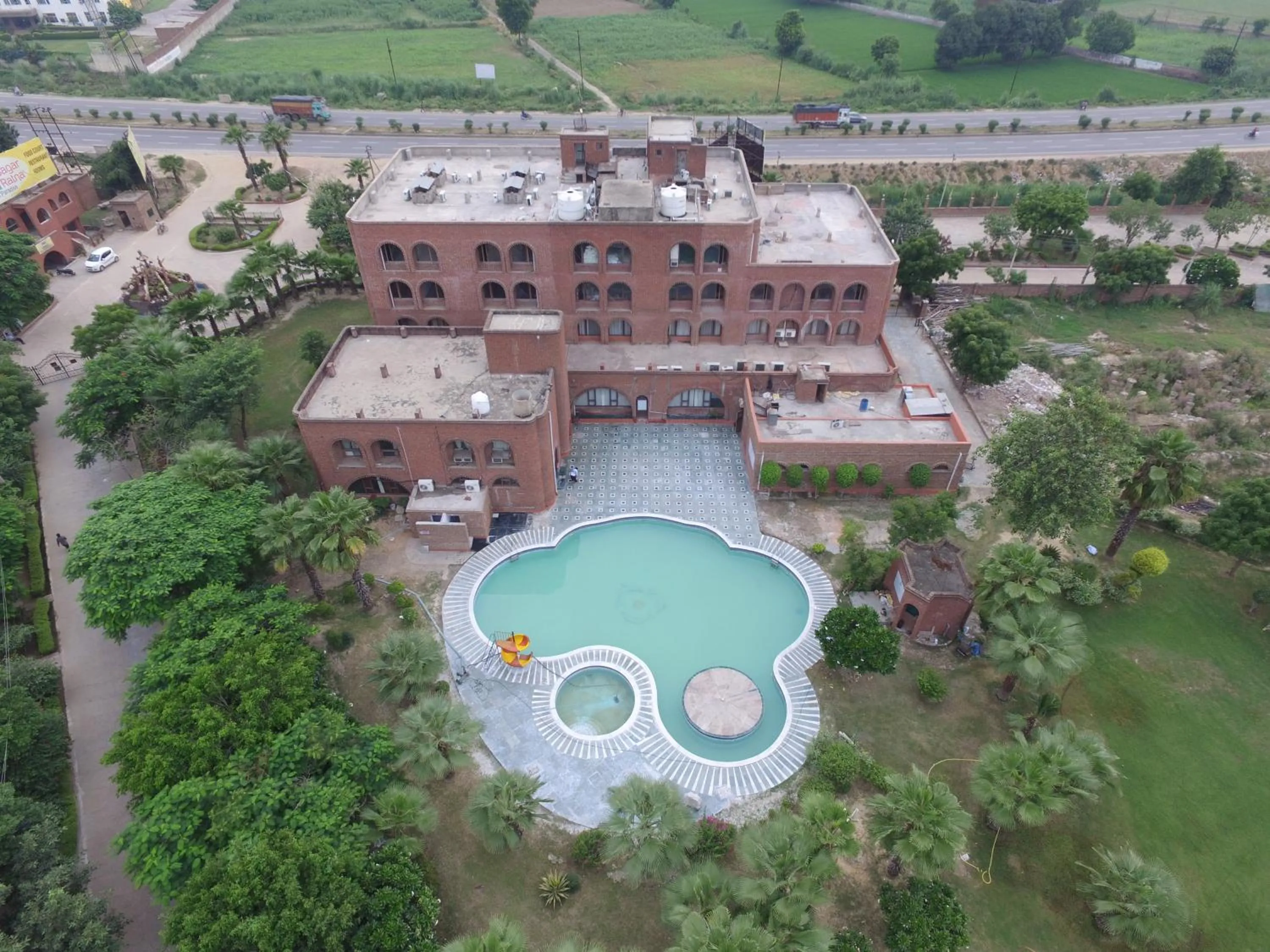 Bird's eye view in Magsons Resorts