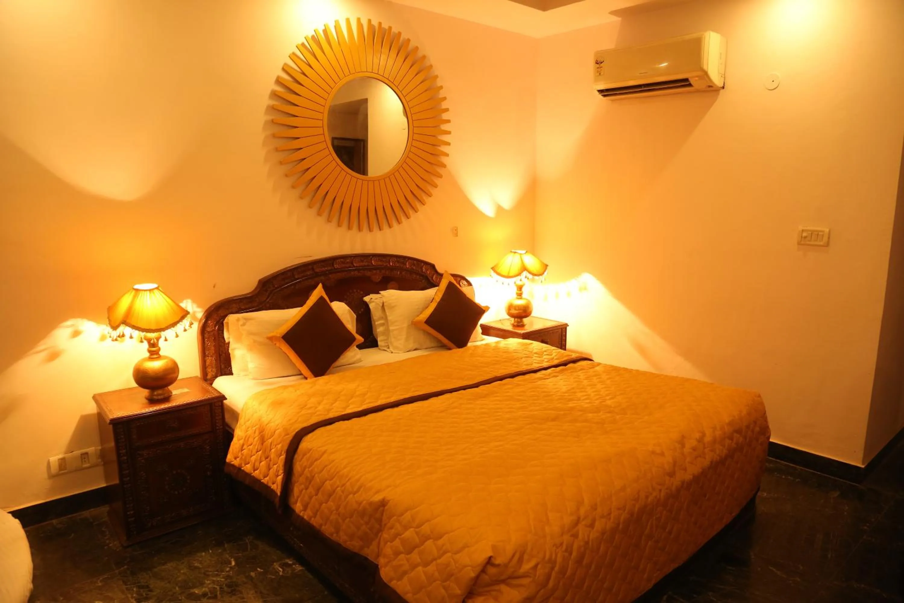 Bed in Magsons Resorts
