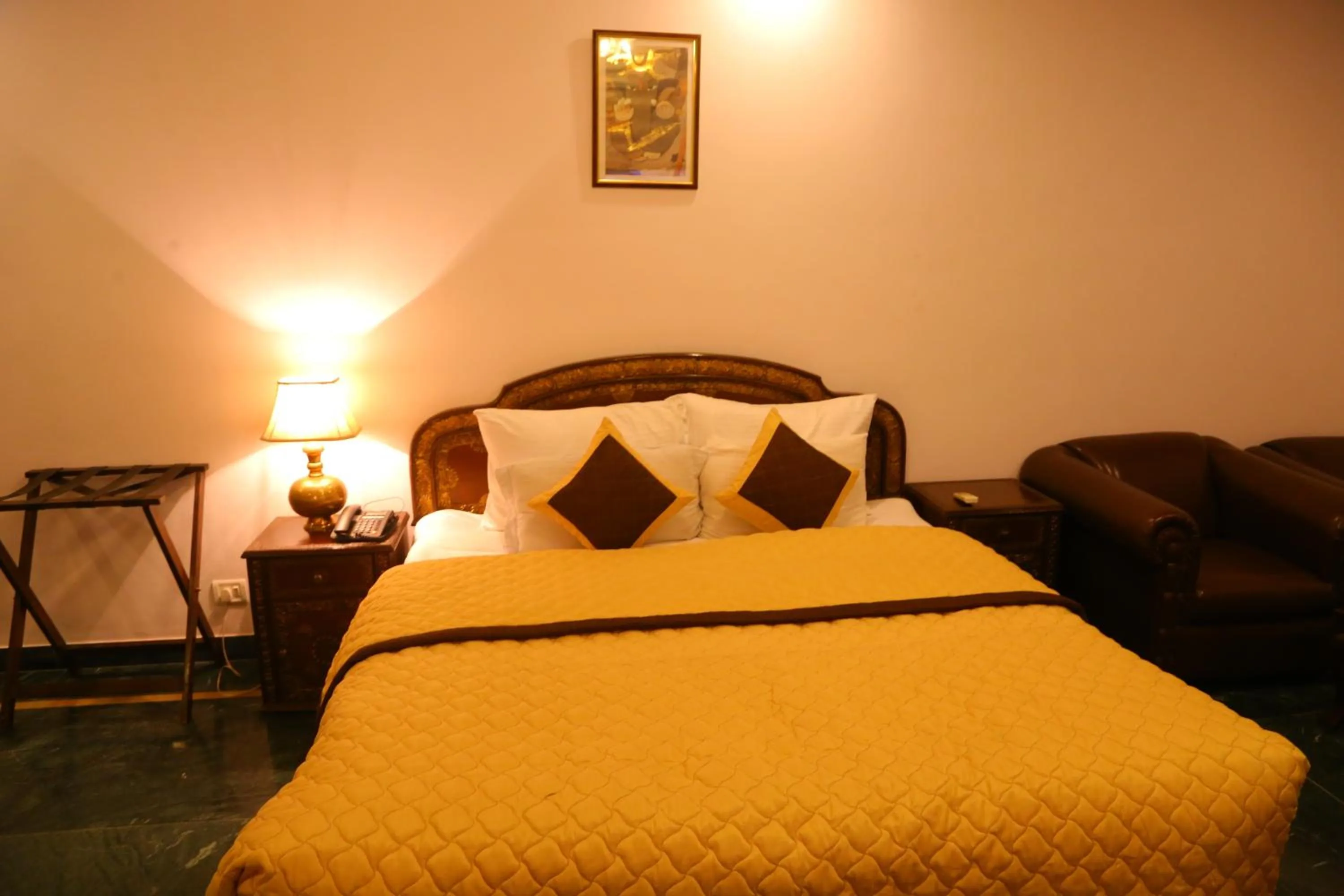 Bed in Magsons Resorts