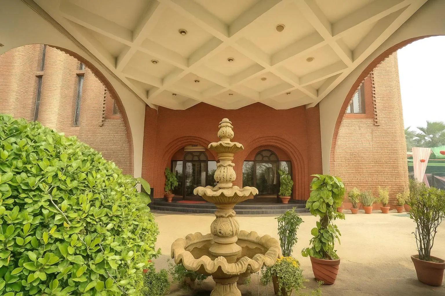 Facade/entrance in Magsons Resorts