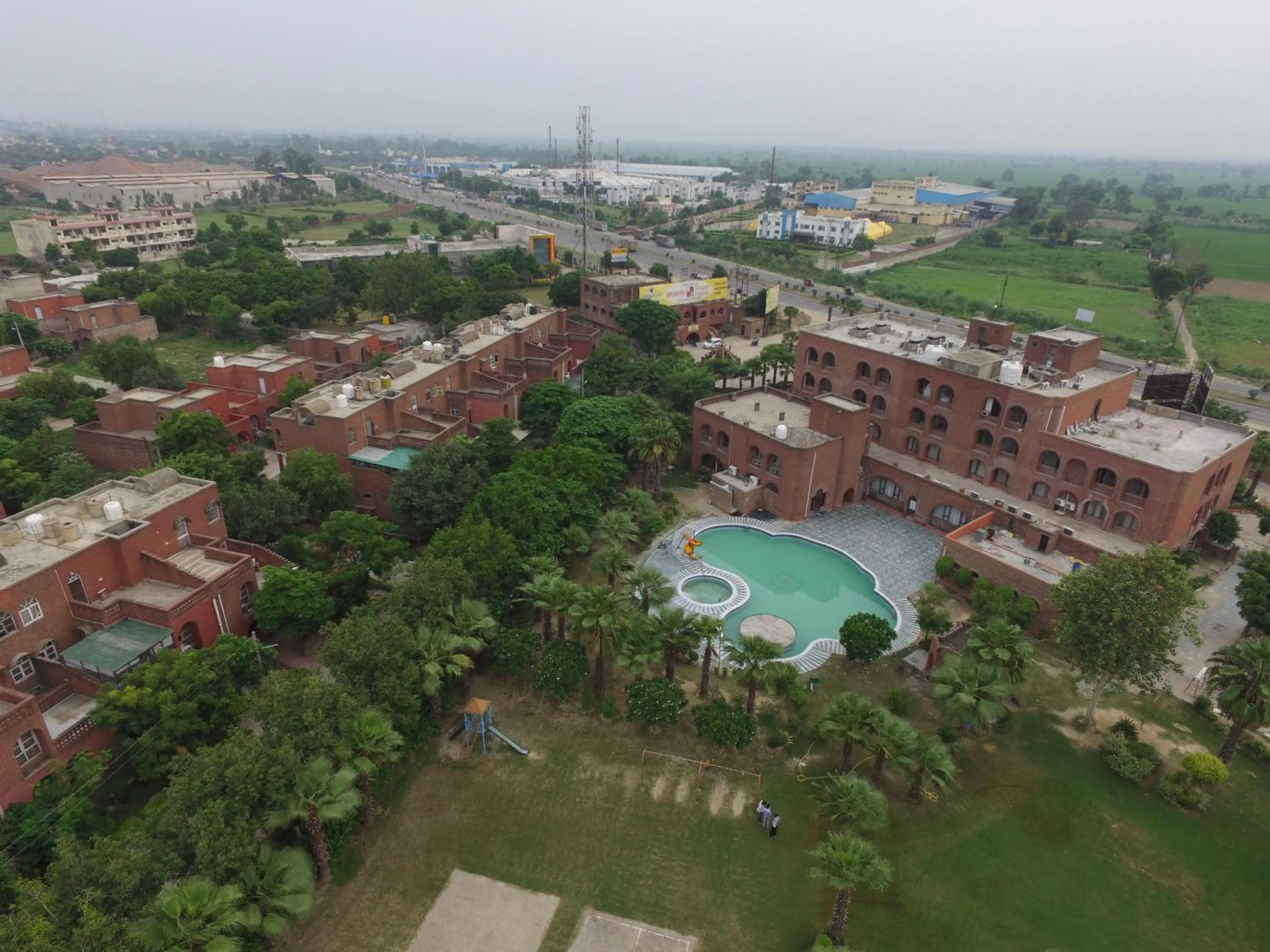 Bird's eye view in Magsons Resorts