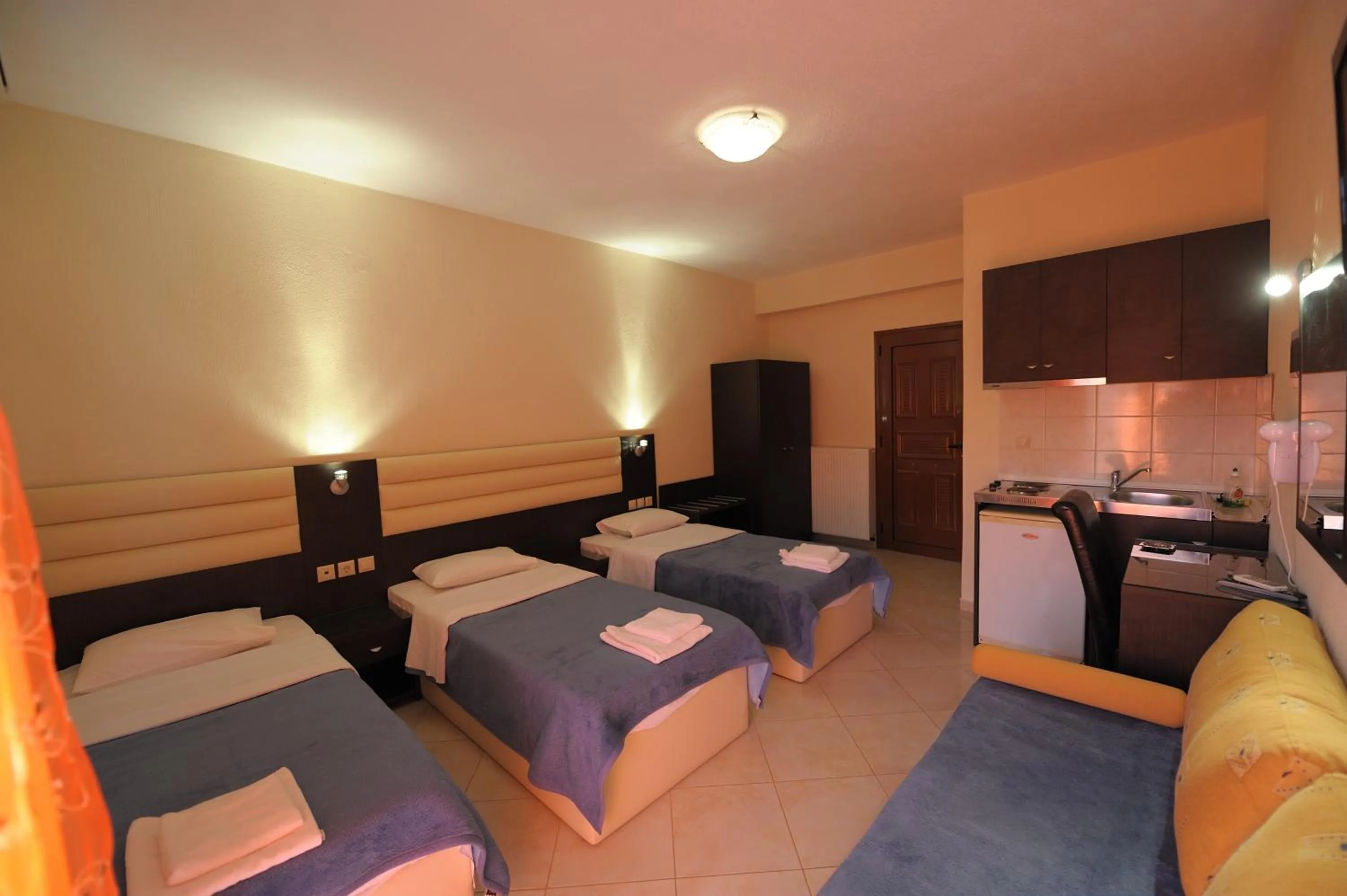 Bed in Panorama Spa Hotel