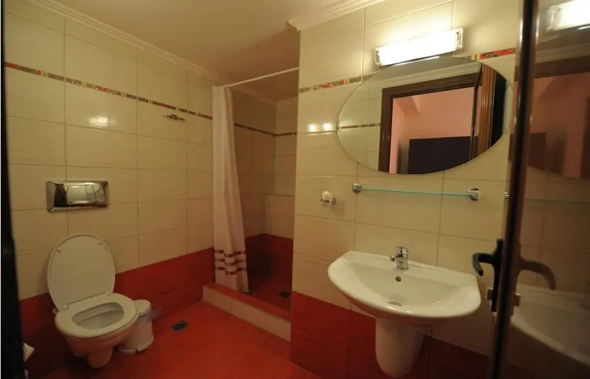 Bathroom in Panorama Spa Hotel