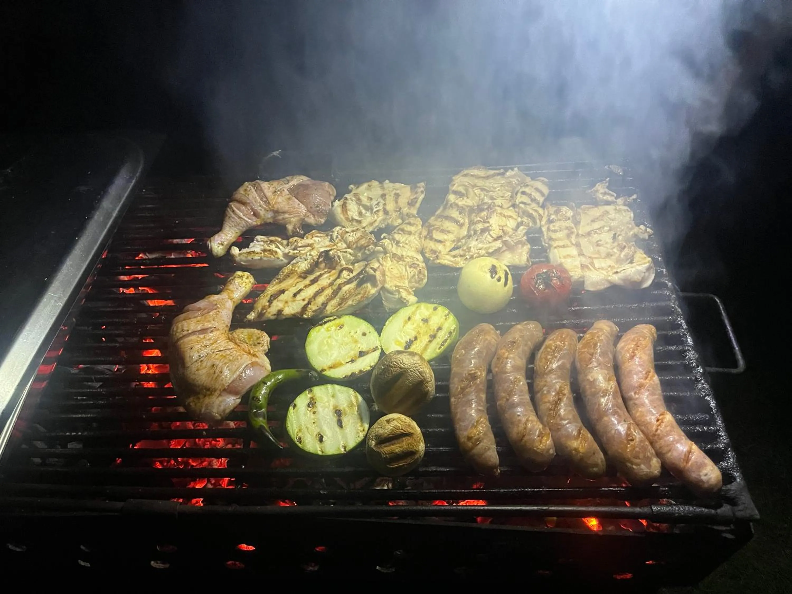 BBQ facilities in Hotel boutique Garden Resort by Brancoveanu