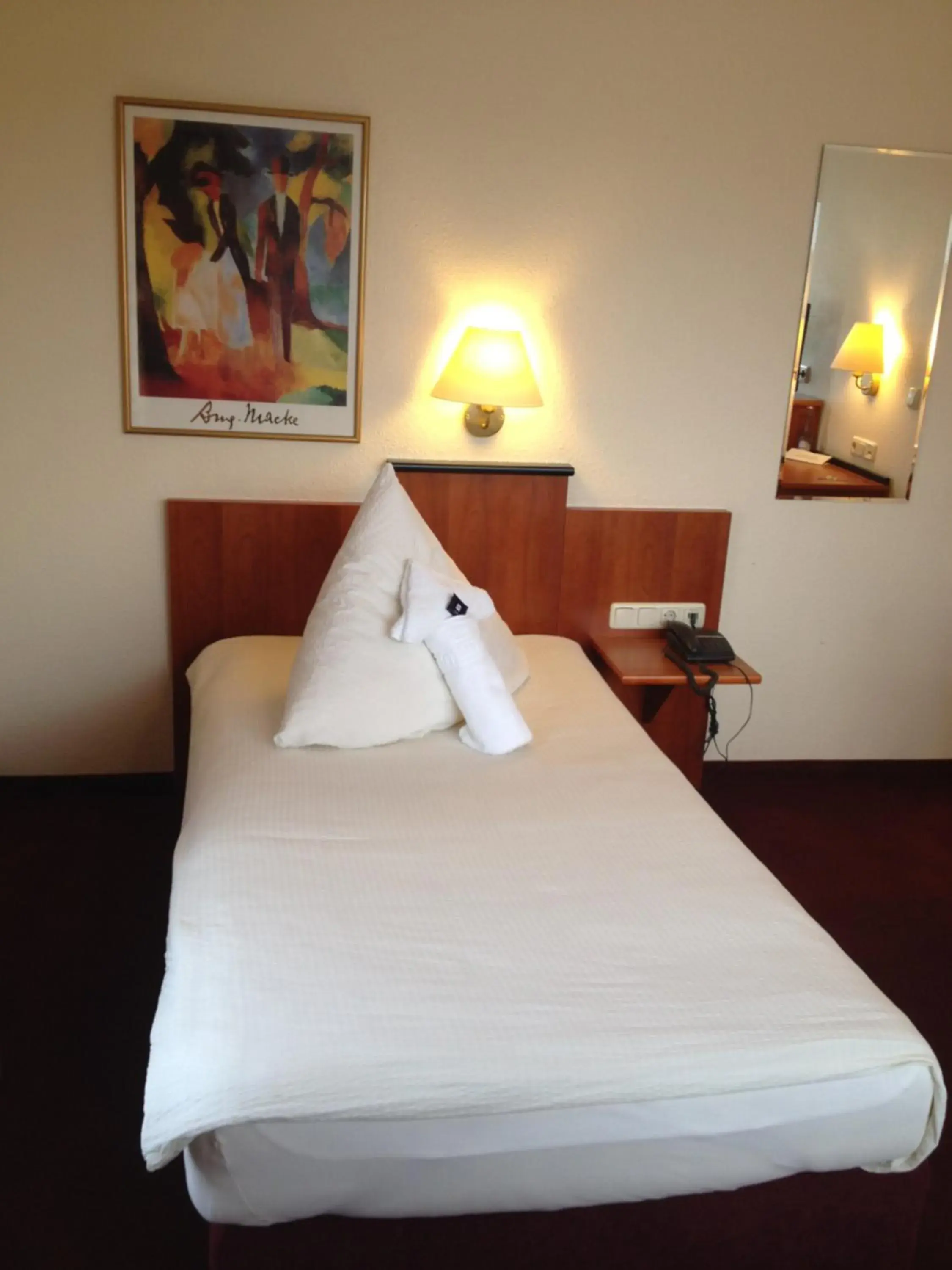 Single Room with Shower in Hotel Zum Alten Schlagbaum Single Room with Shower in Hotel Zum Alten Schlagbaum