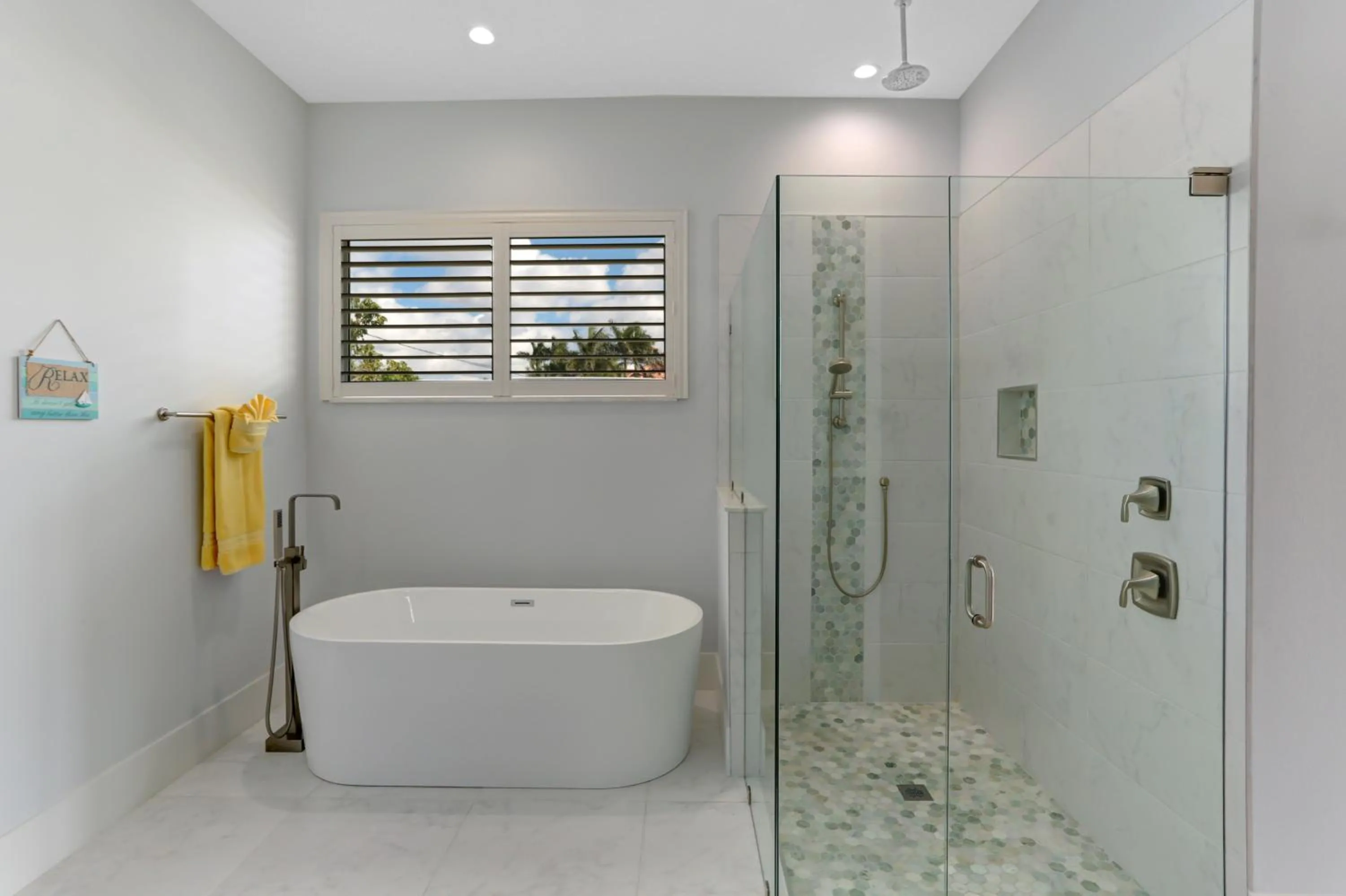 Bathroom in Villa Bequia