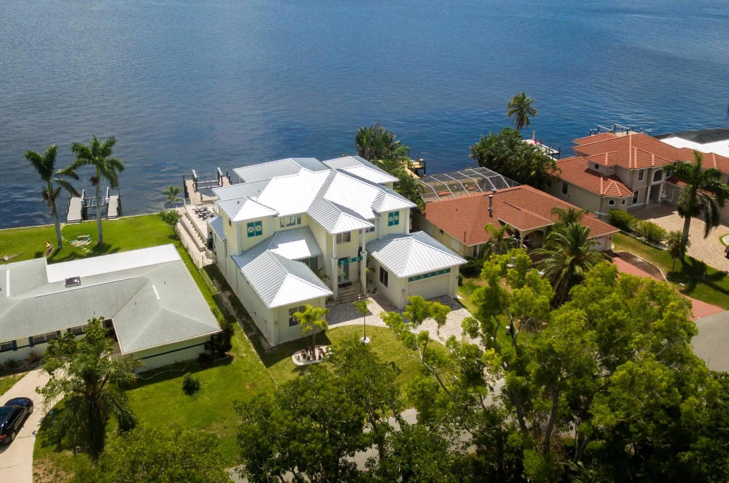Bird's eye view in Villa Bequia