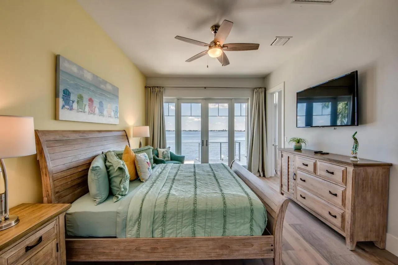 Bed in Villa Bequia