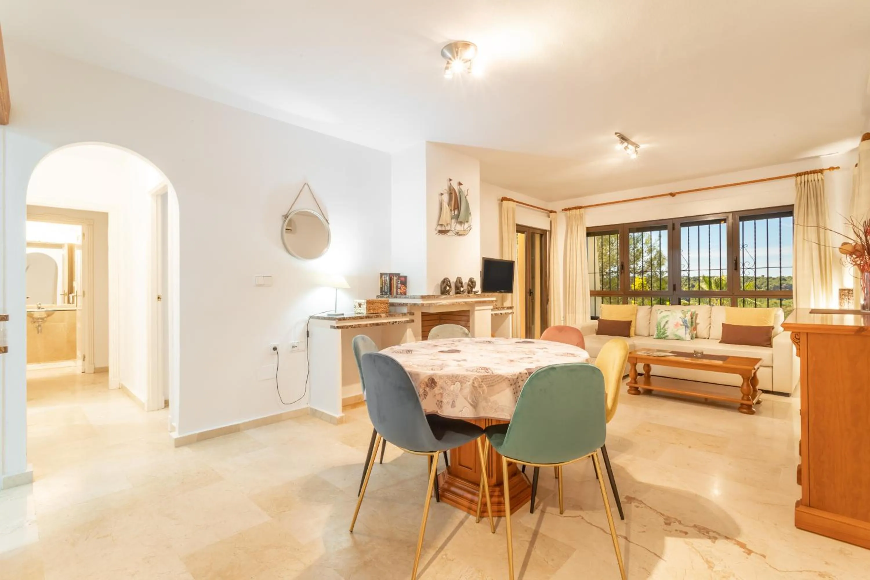 Dining area in Appartement Altamira Orihuela Costa Golf, Las Ramblas