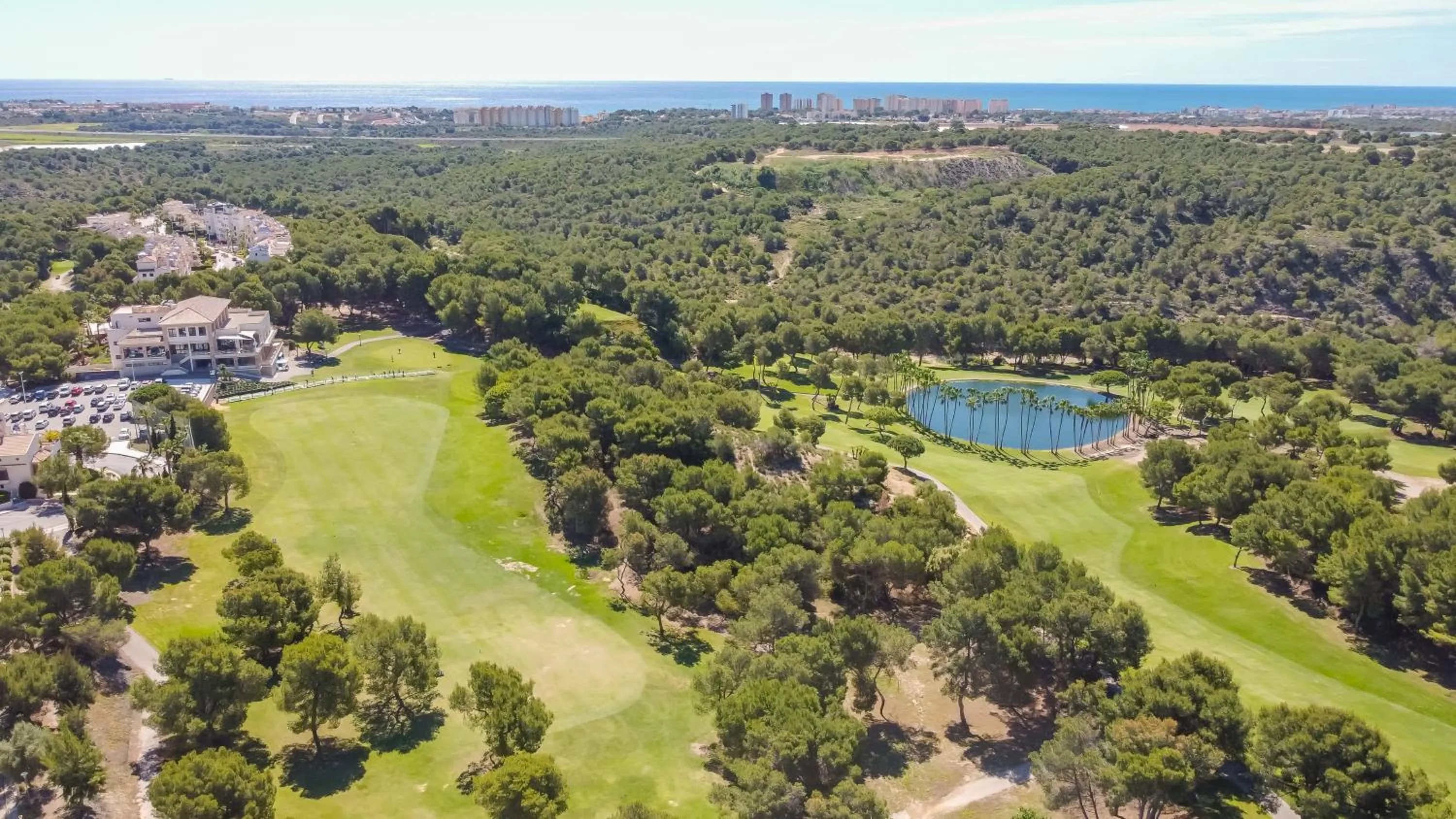 Golfcourse in Appartement Altamira Orihuela Costa Golf, Las Ramblas