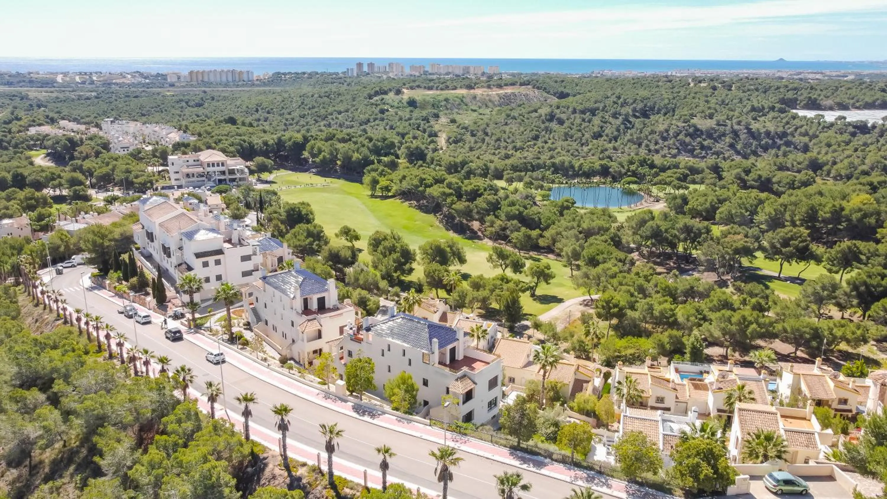 Sea view in Appartement Altamira Orihuela Costa Golf, Las Ramblas