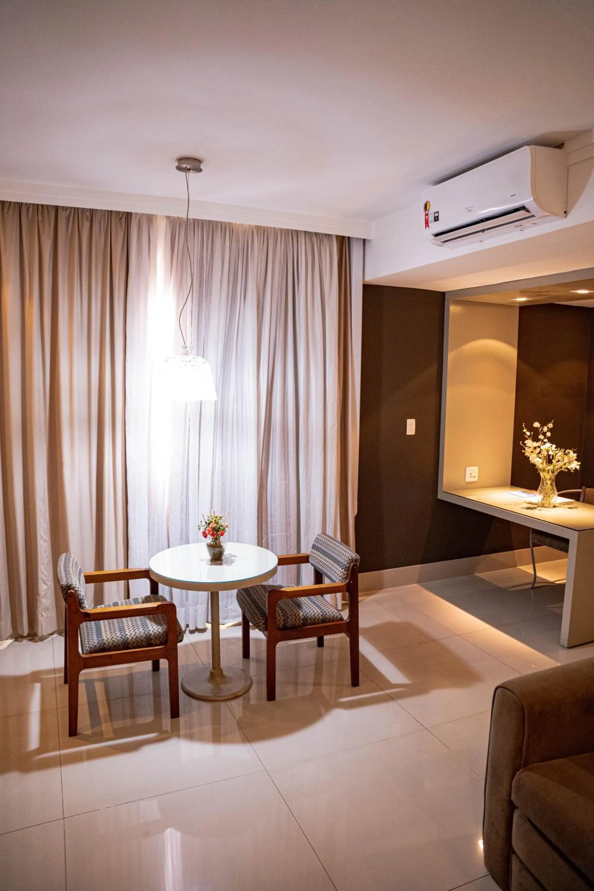 Living room in Black Stream Hotel