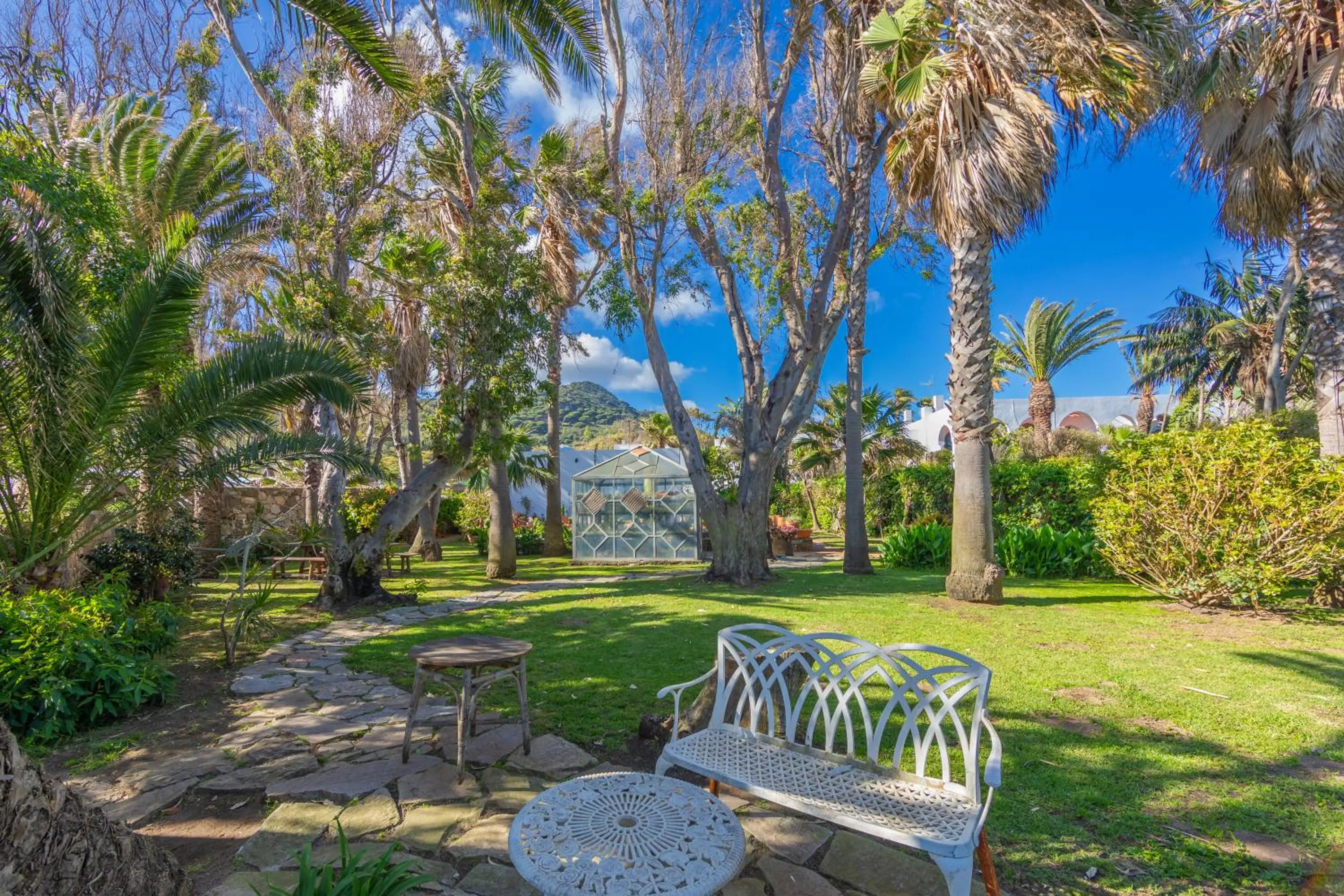 Garden in Hurricane Beach Hotel