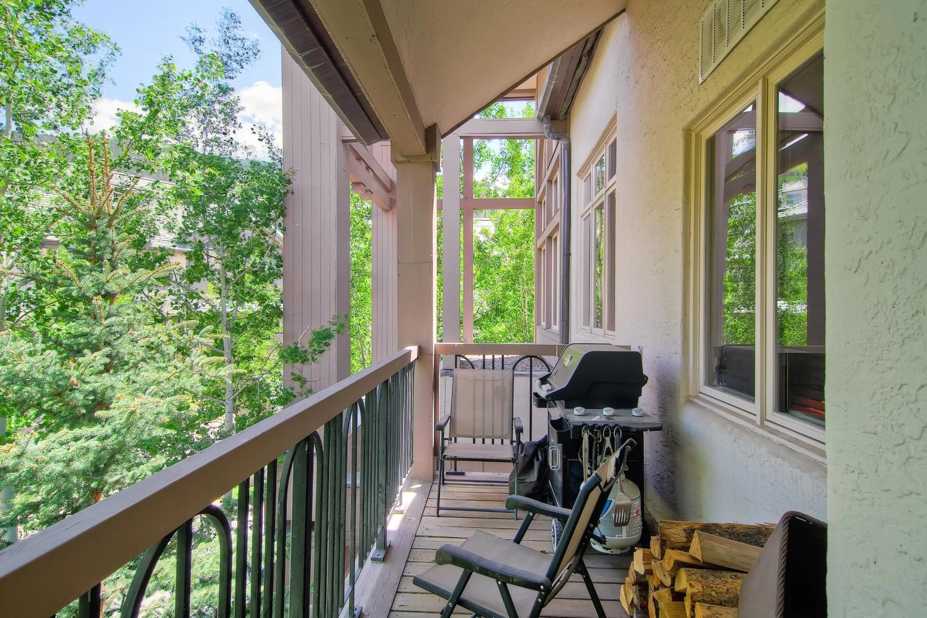 Balcony/Terrace in Highlands Lodge #107
