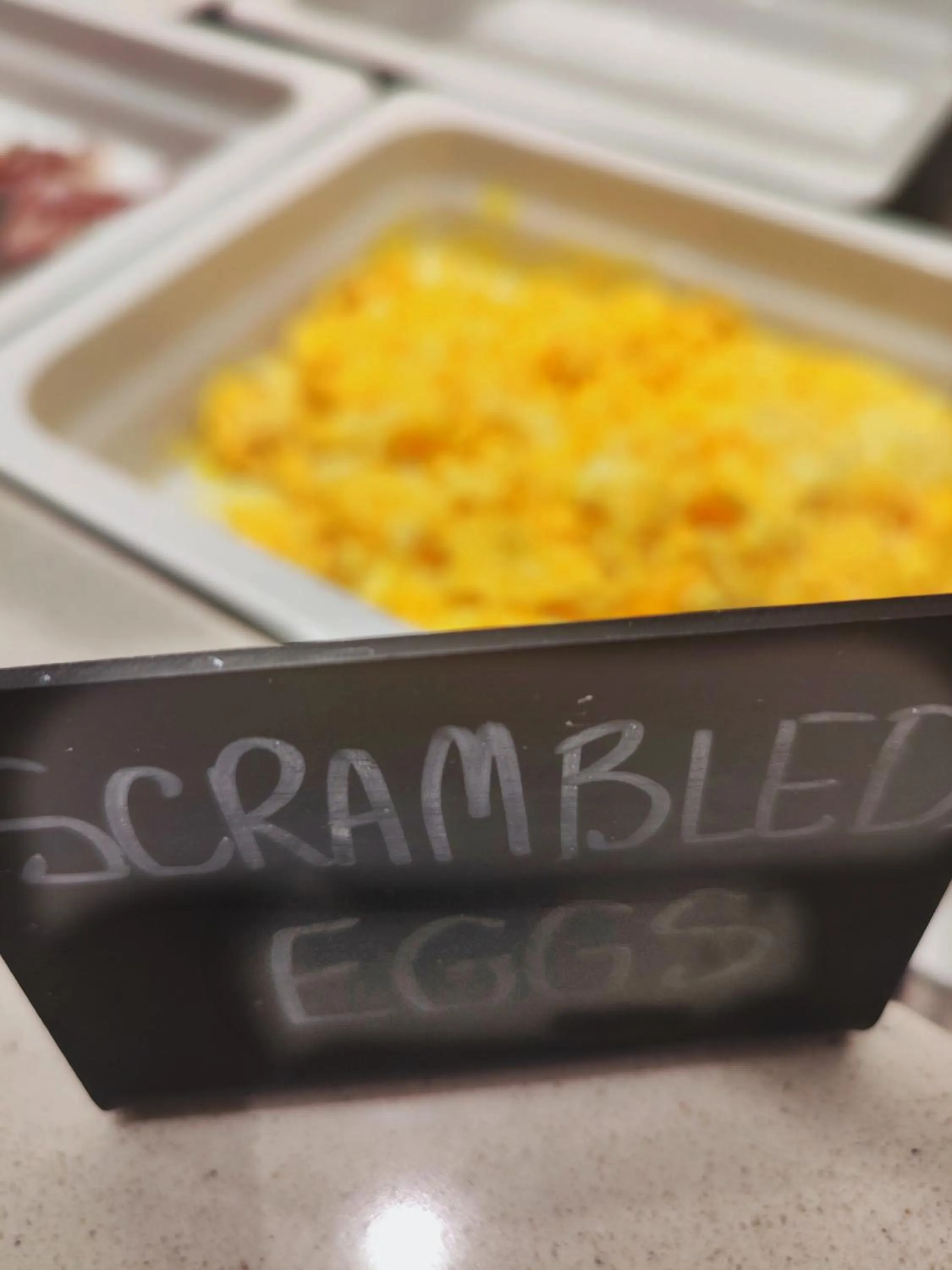Food close-up in Hotel Calinferno