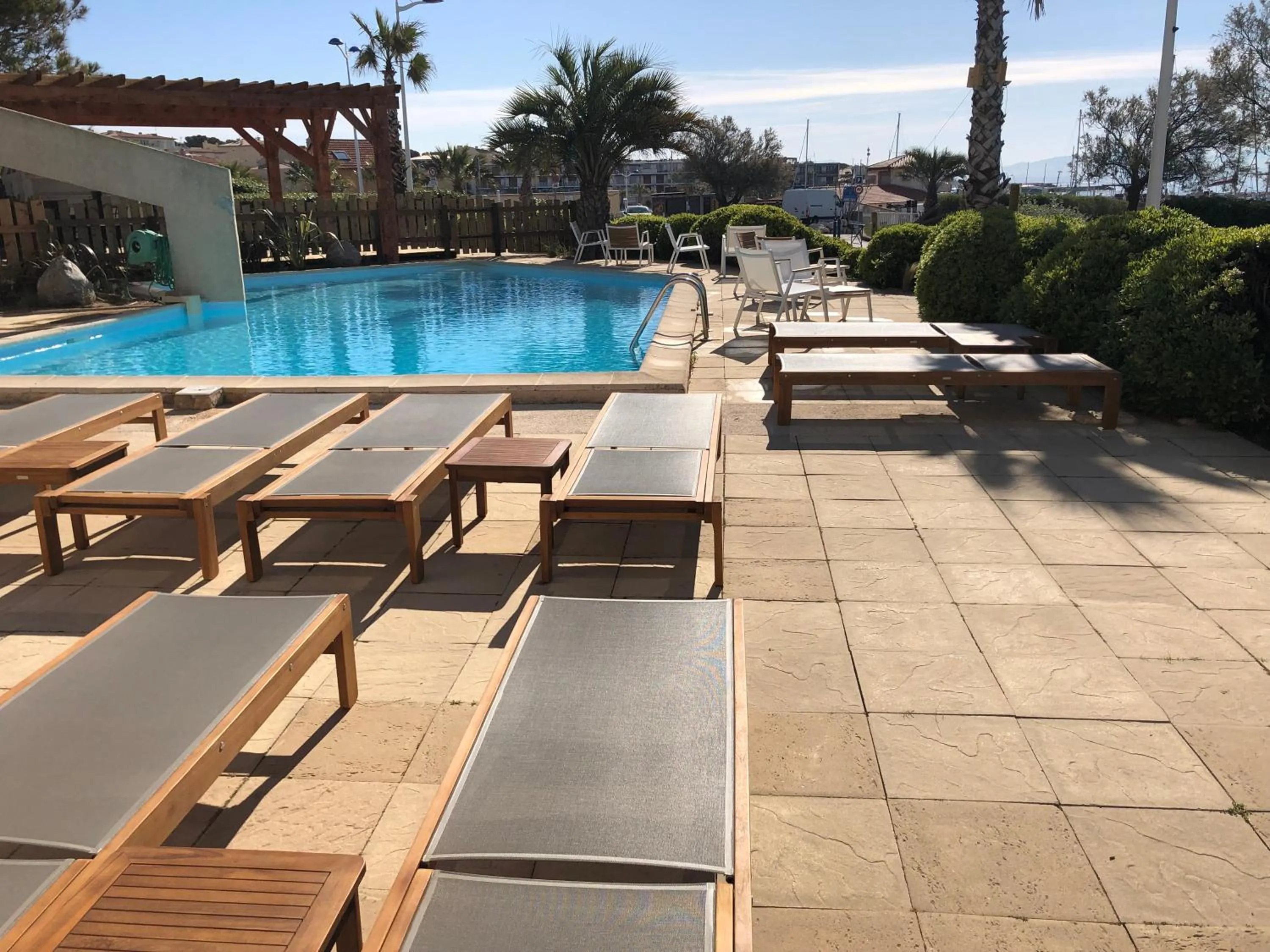 Patio in Hotel Paradou Mediterranee, BW Signature Collection by Best Western