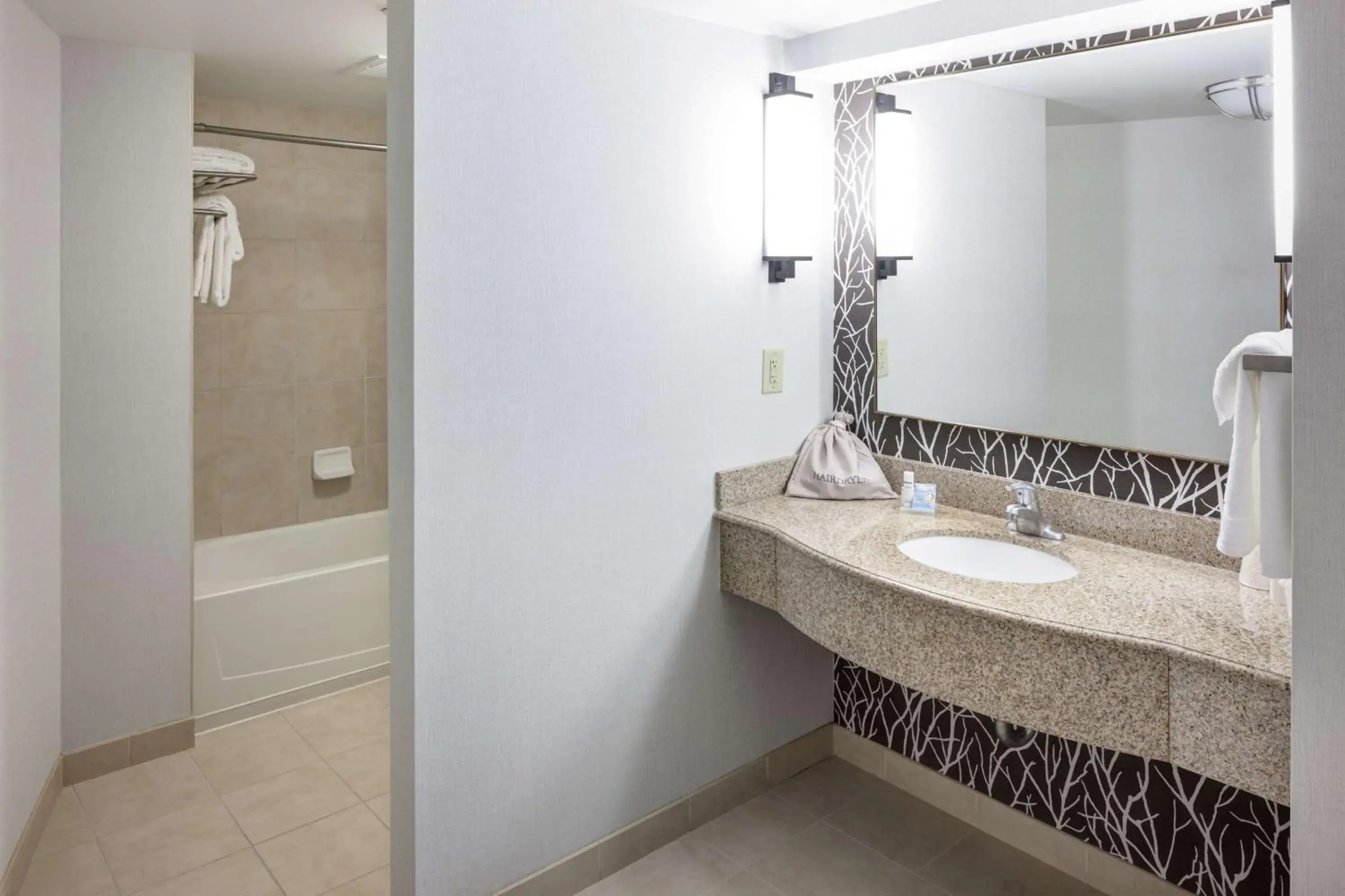 Bathroom in Hilton Garden Inn Nashville Vanderbilt Bathroom in Hilton Garden Inn Nashville Vanderbilt