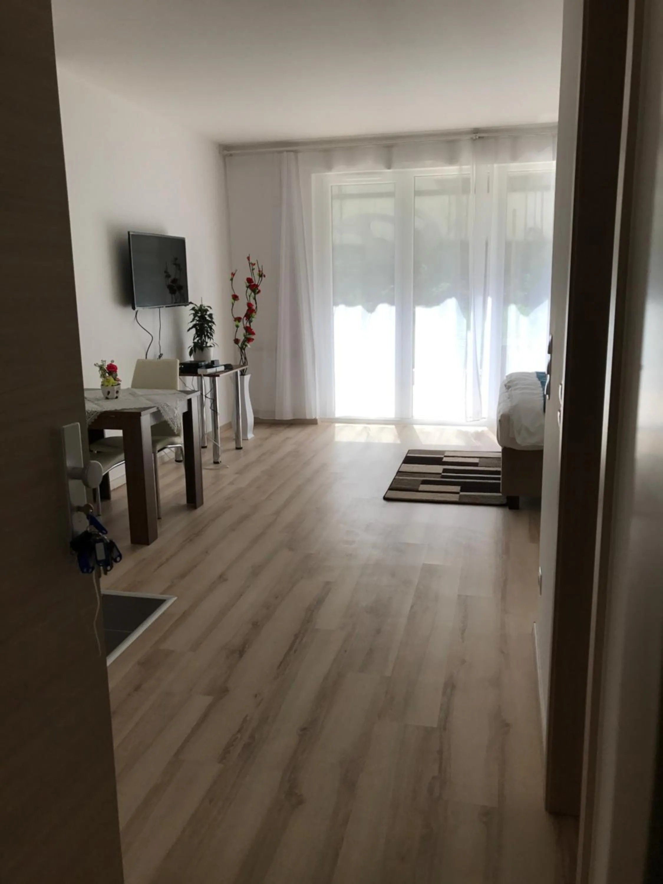 Living room in Corvin Rose Apartment Hotel