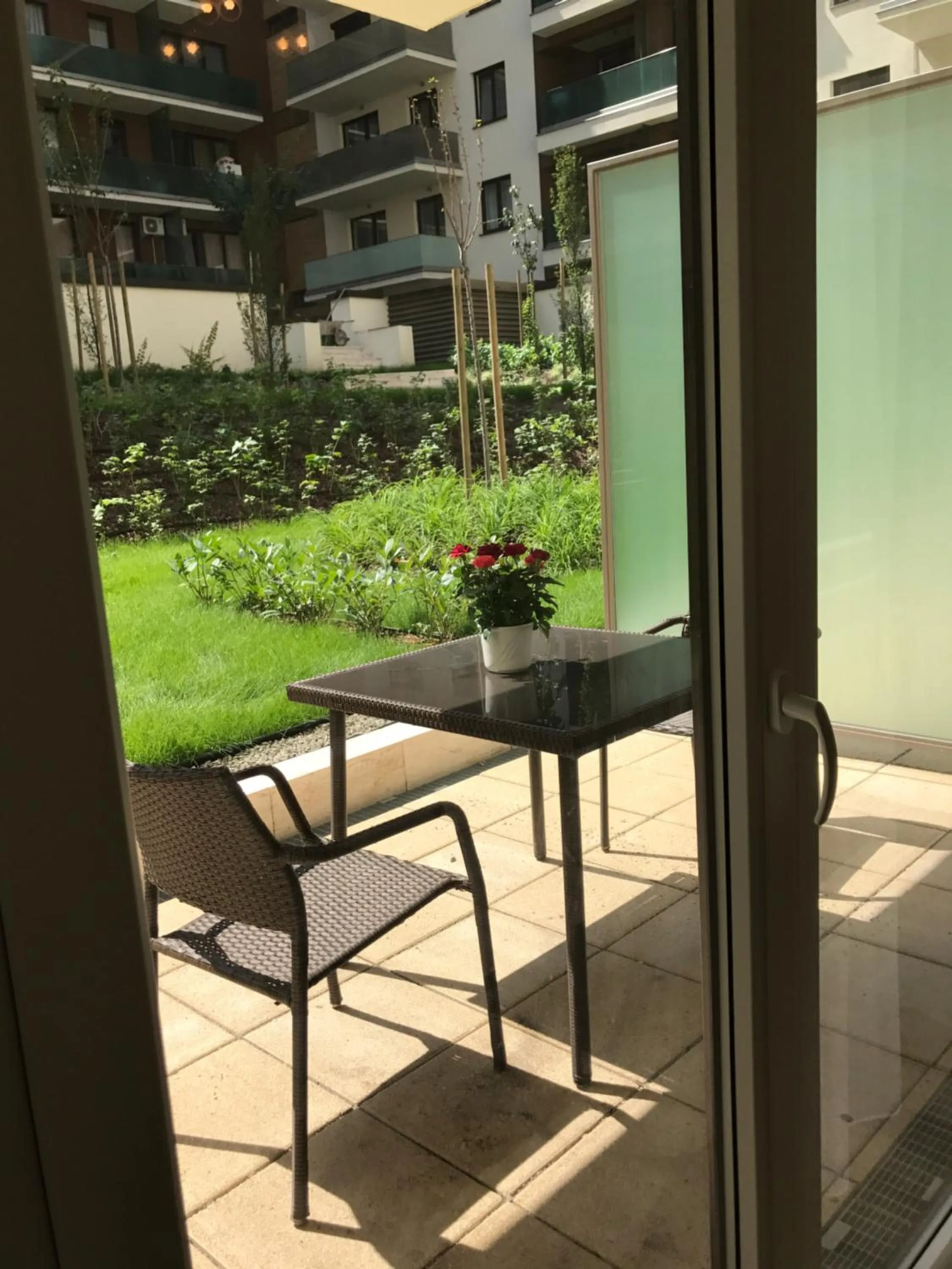 Balcony/Terrace in Corvin Rose Apartment Hotel