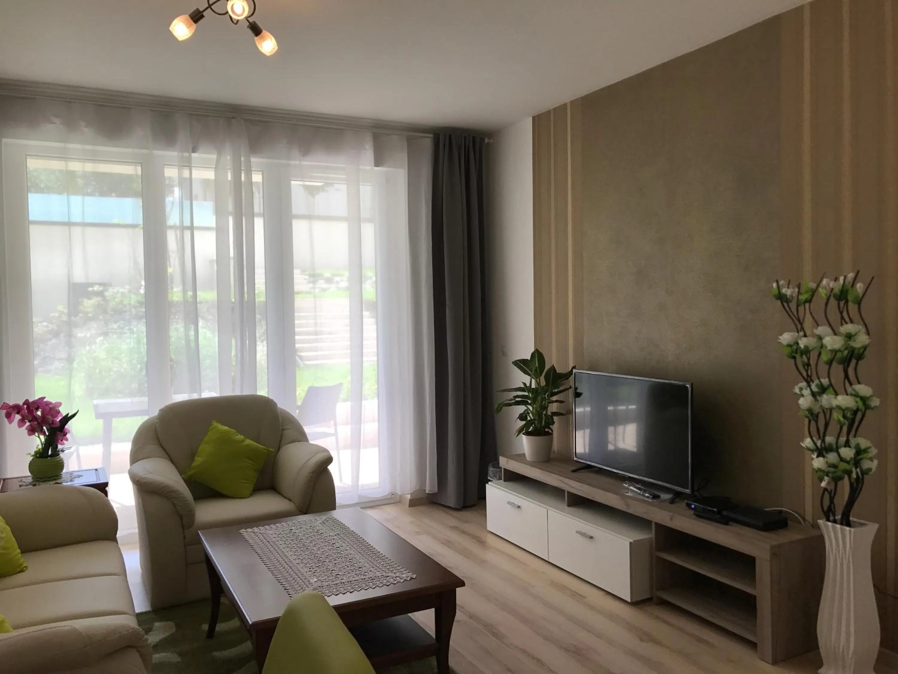 Living room in Corvin Rose Apartment Hotel