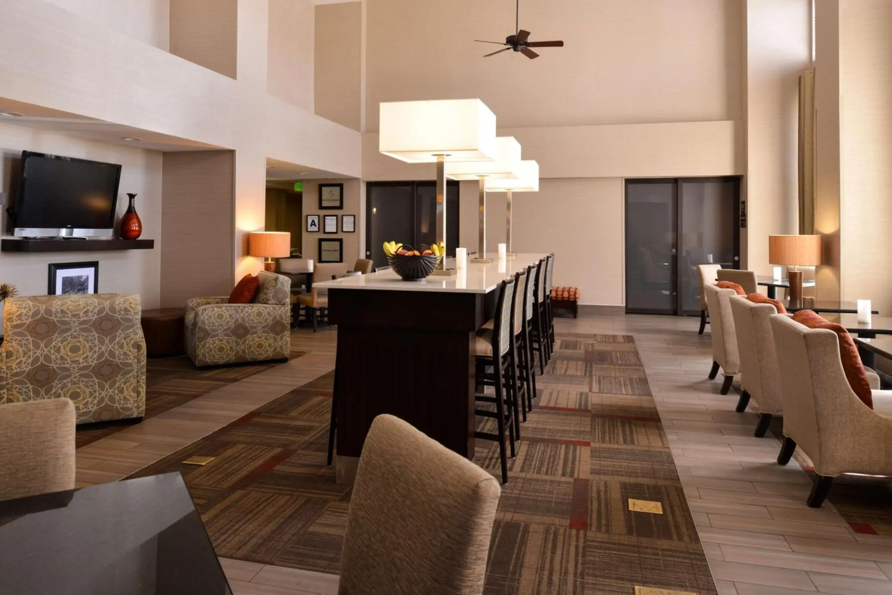 Lobby or reception in Hampton Inn & Suites Banning/Beaumont Lobby or reception in Hampton Inn & Suites Banning/Beaumont